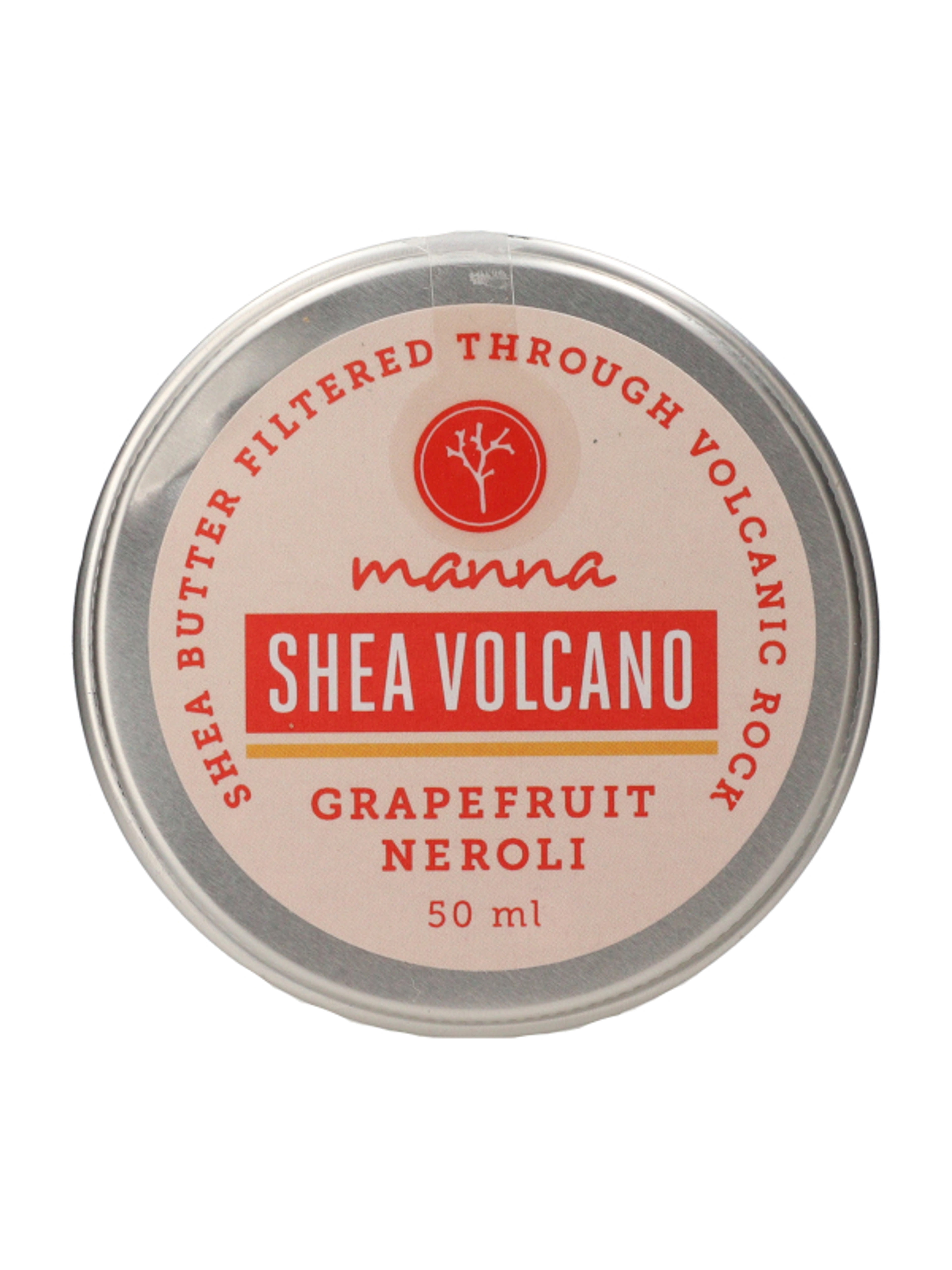 Manna vulkáni kőzeten szűrt sheavaj, grapefruit és neroli illóolajjal - 50 ml