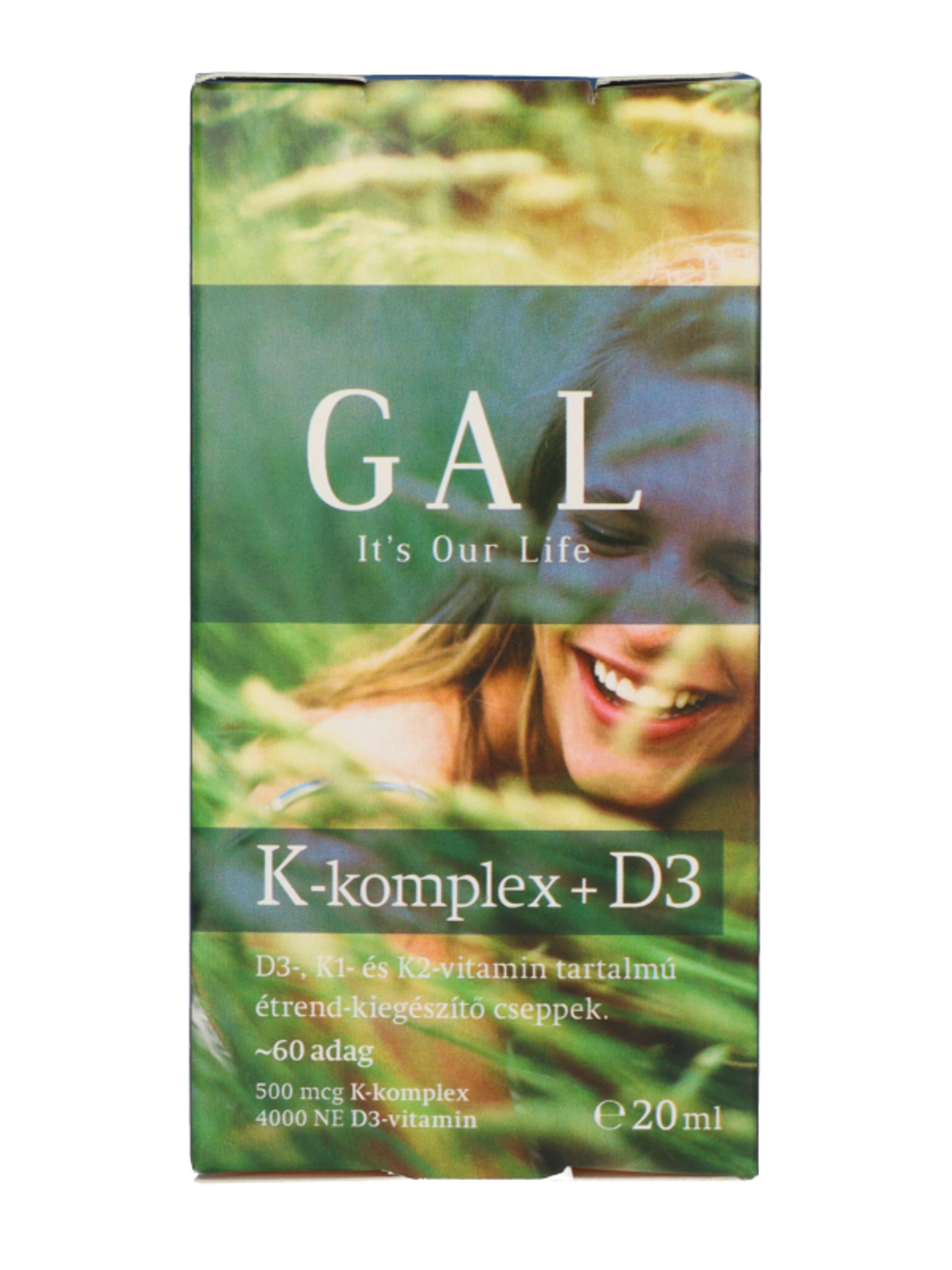 Gal K-Komplex + D3-vitamin étrend-kiegészítő csepp - 20 ml-2