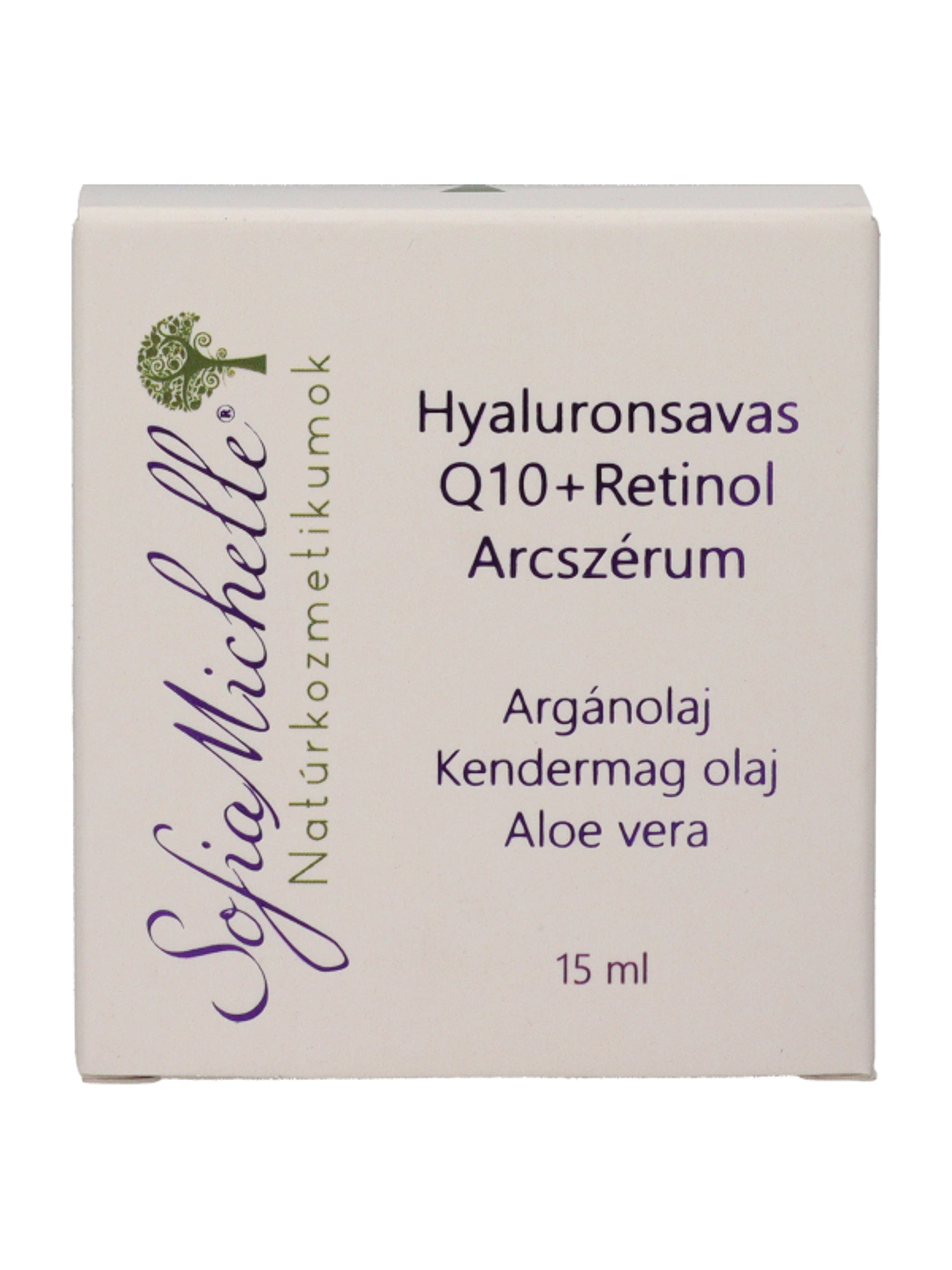 Sofia Michelle Hyaluronsavas Q10+Retinol arcszérum - 15 ml