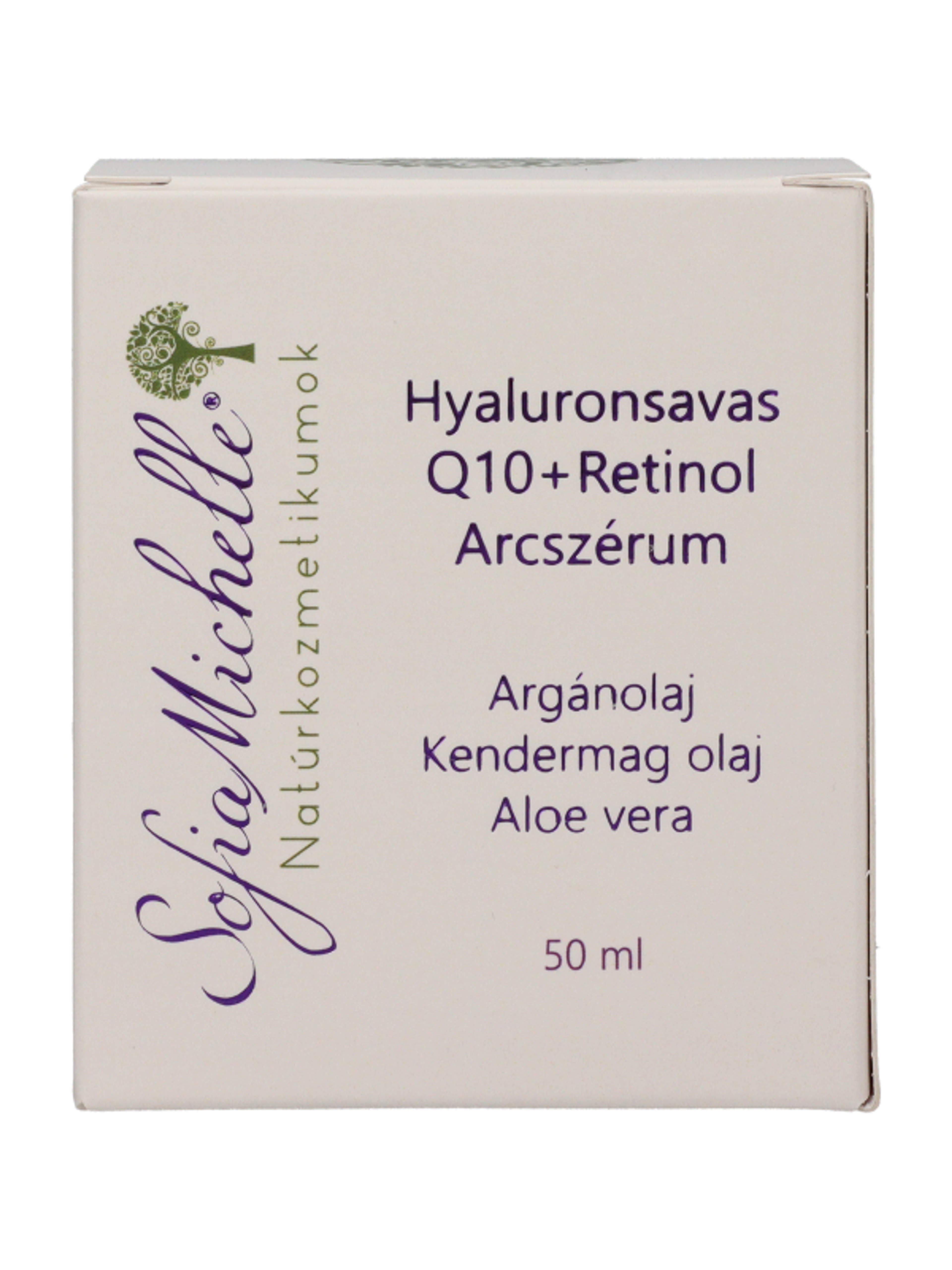 Sofia Michelle Hyaluronsavas Q10+Retinol arcszérum - 50 ml