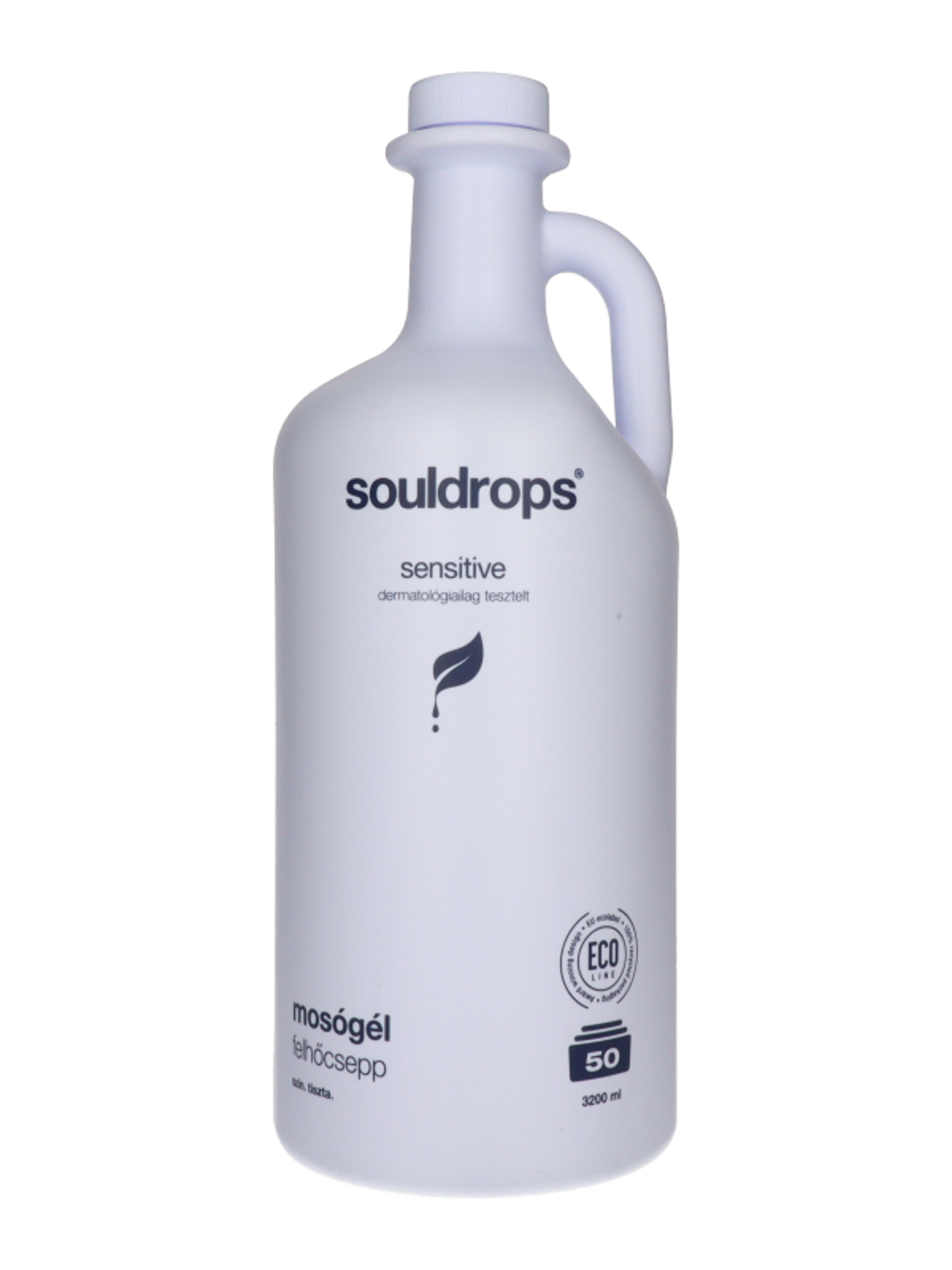 Souldrops Felhőcsepp szenzitív mosógél 50 mosás - 3200 ml