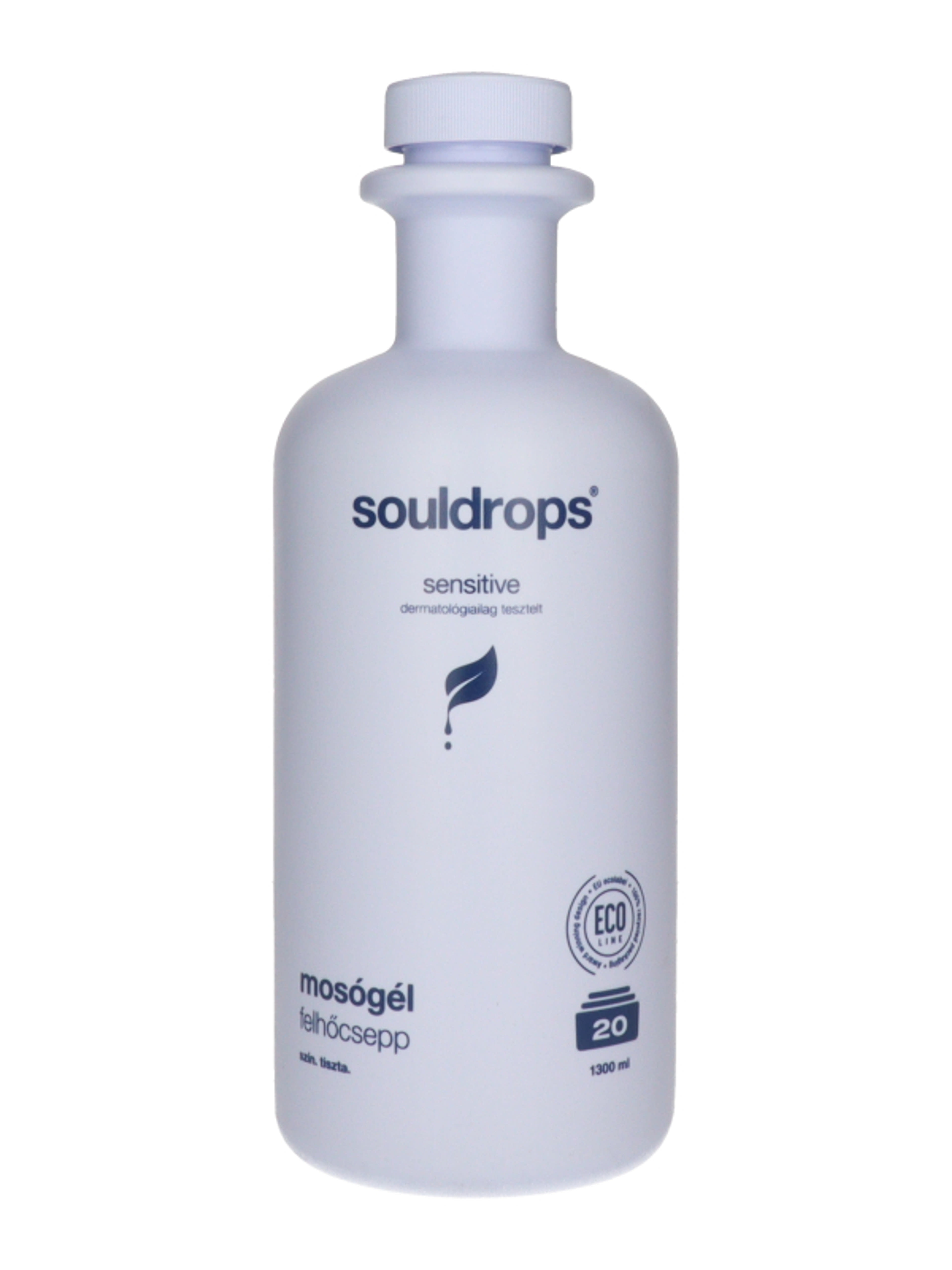 Souldrops Felhőcsepp szenzitív mosógél 20 mosás - 1300 ml-2
