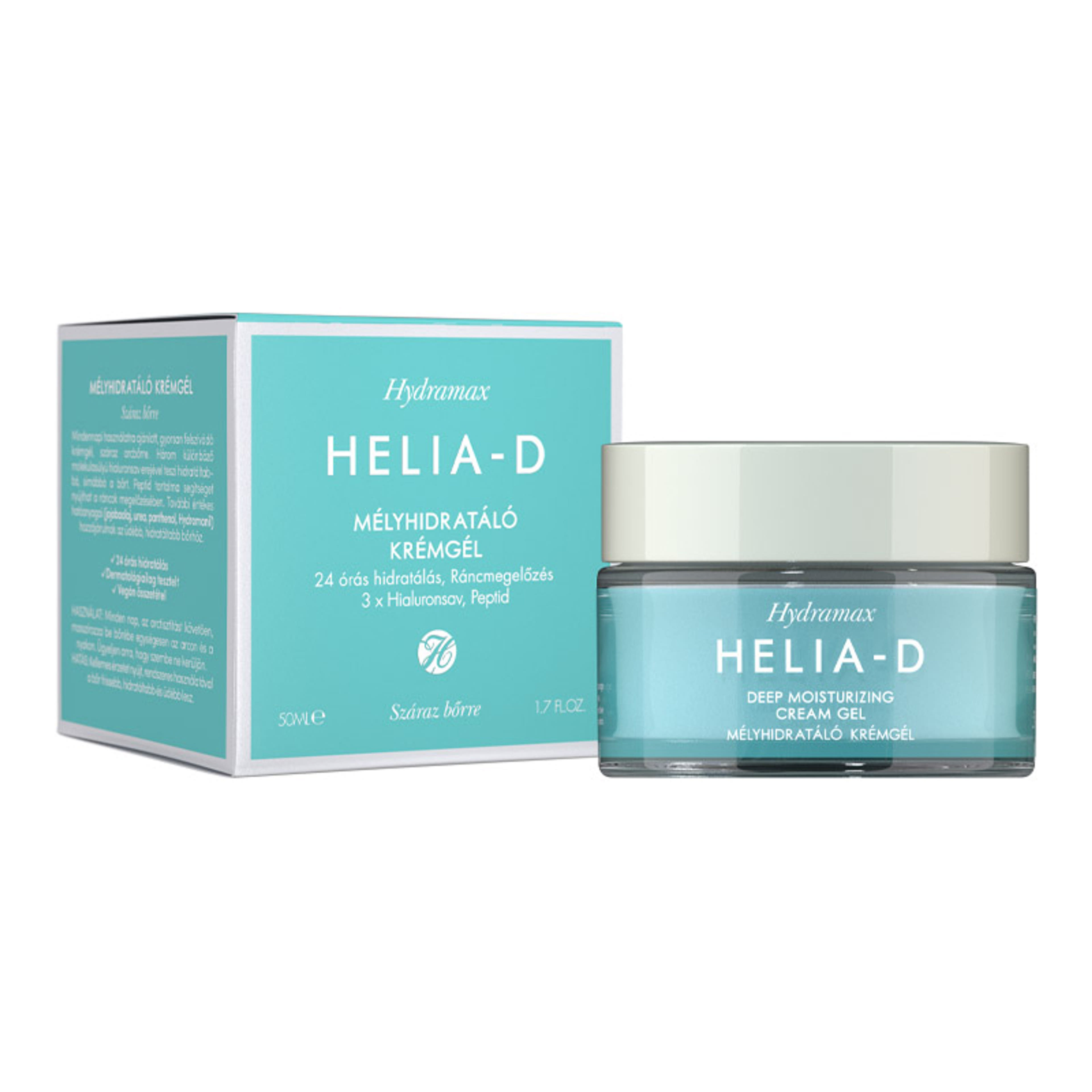 Helia-D Hydramax mélyhidratáló krémgél száraz bőrre - 50 ml-5