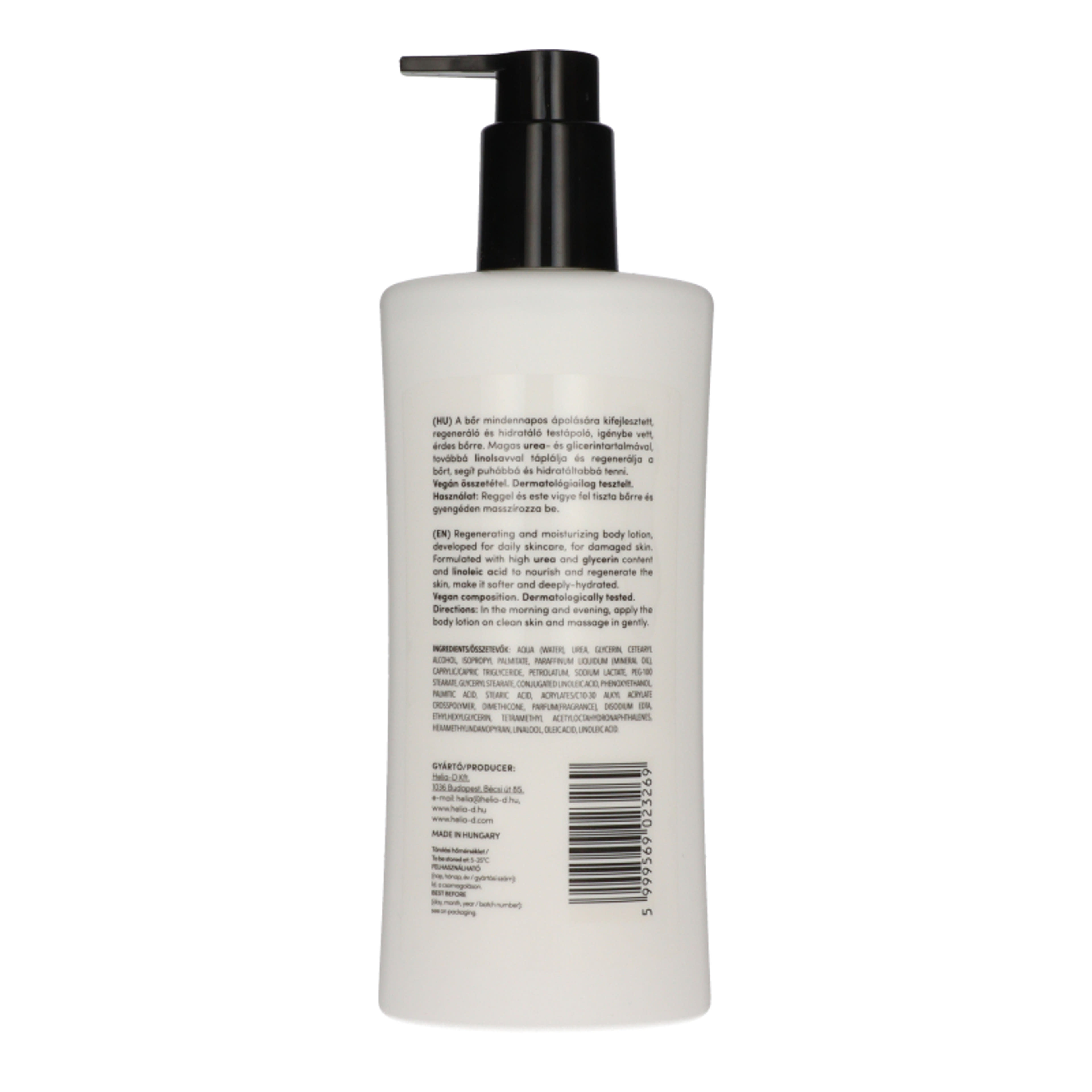 Helia-D regeneráló testápoló igénybe vett bőrre - 250 ml-3