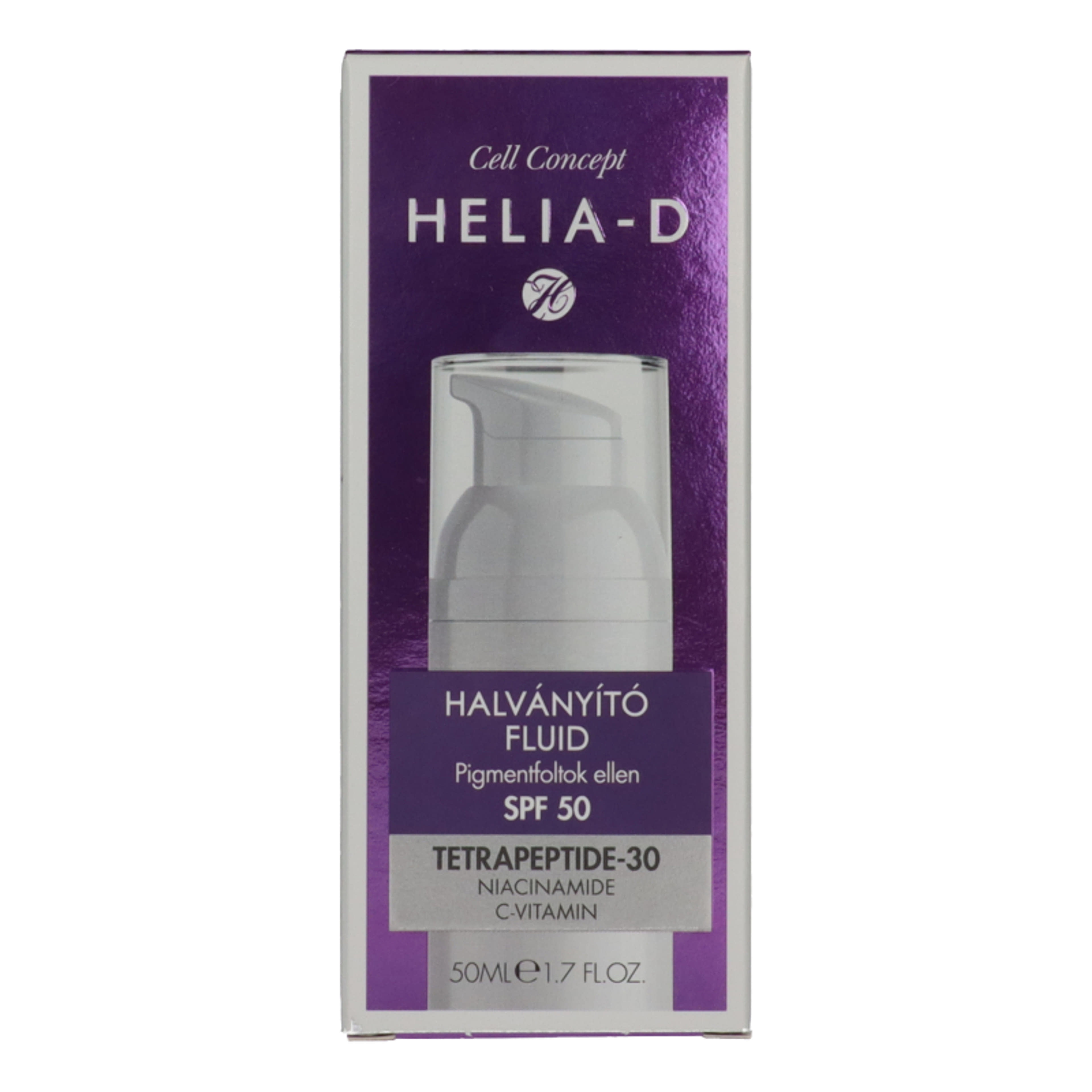 Helia-d Concept halványító fluid SPF50 - 50 ml-1