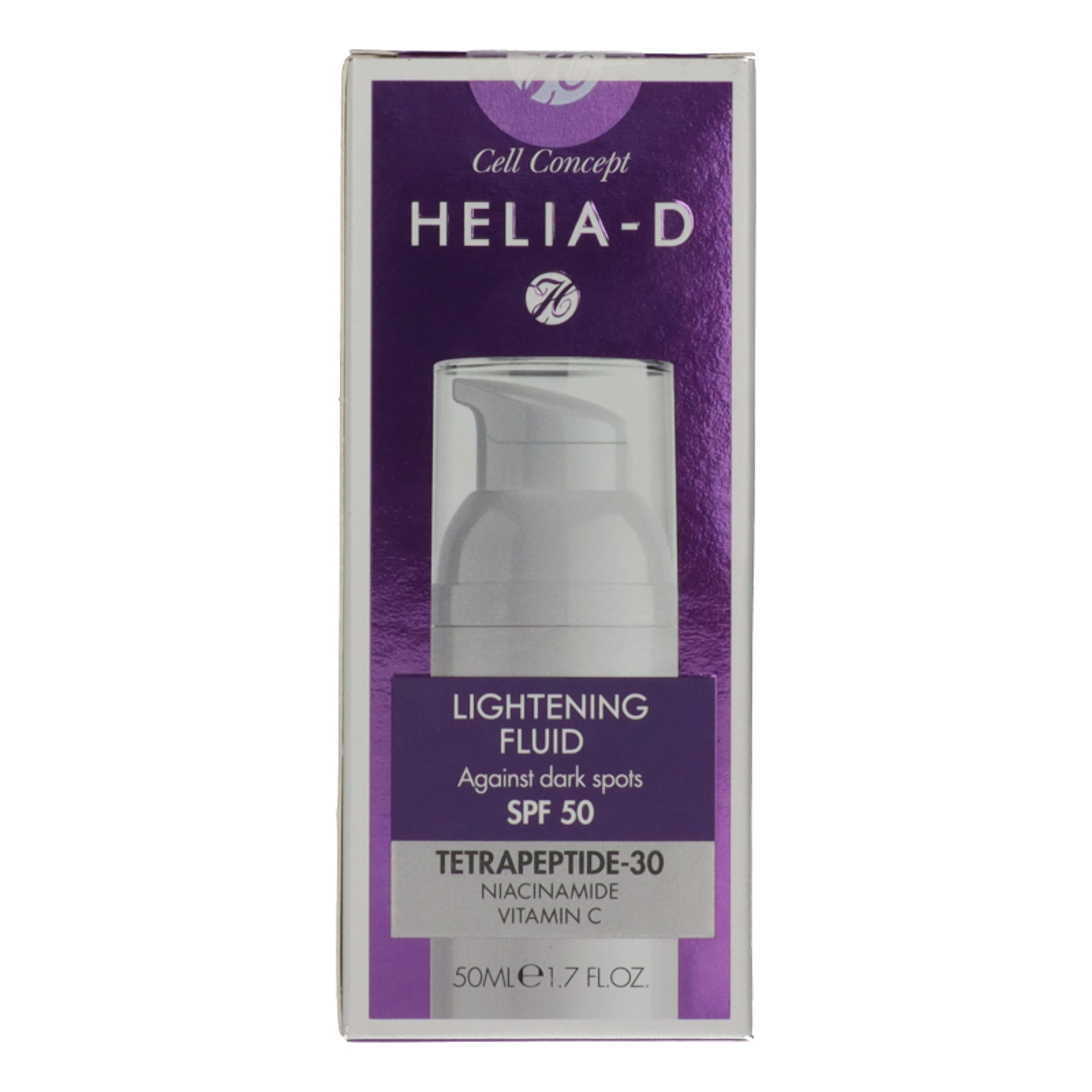 Helia-d Concept halványító fluid SPF50 - 50 ml-3