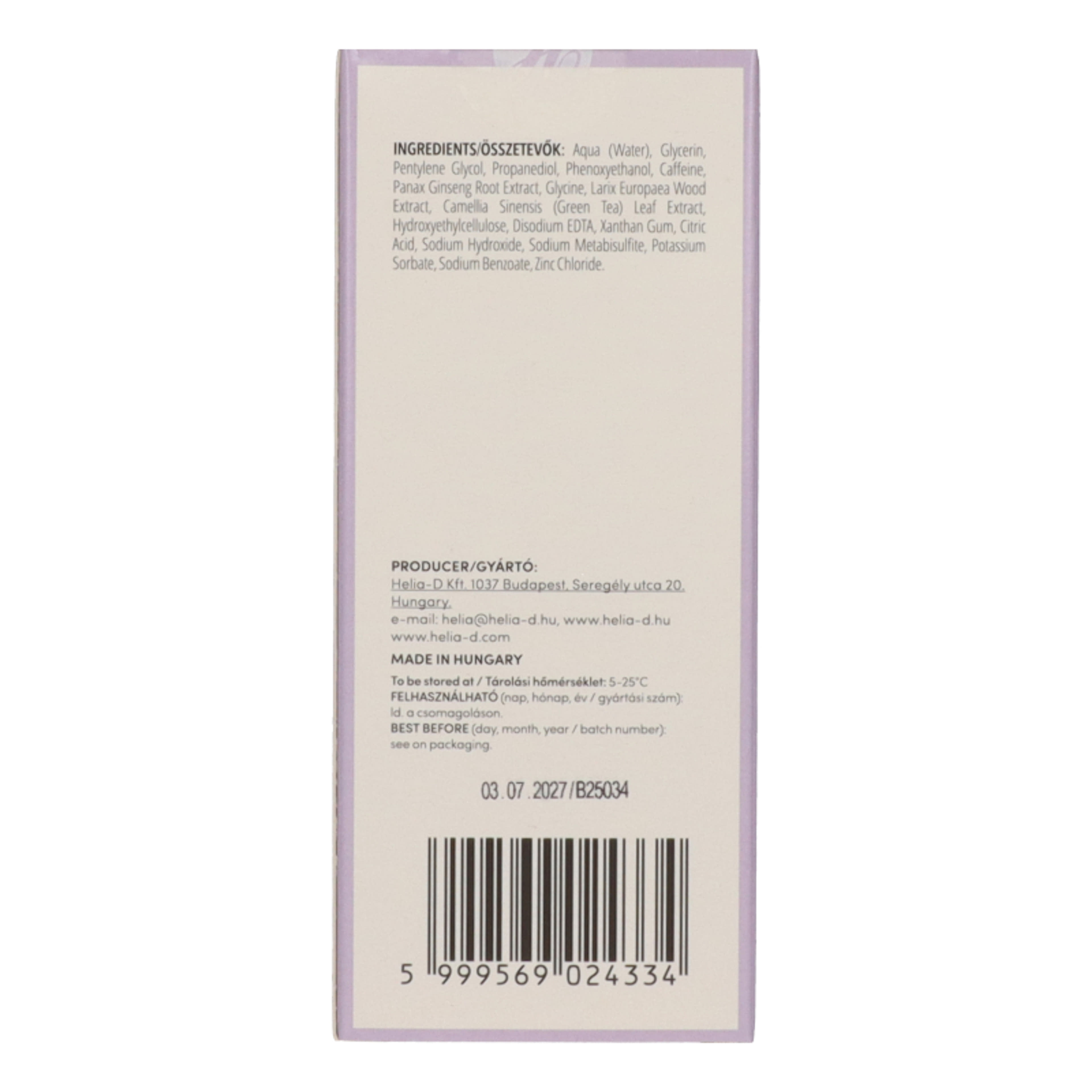 Helia-D Plex hajelősítő szérum - 30 ml-3
