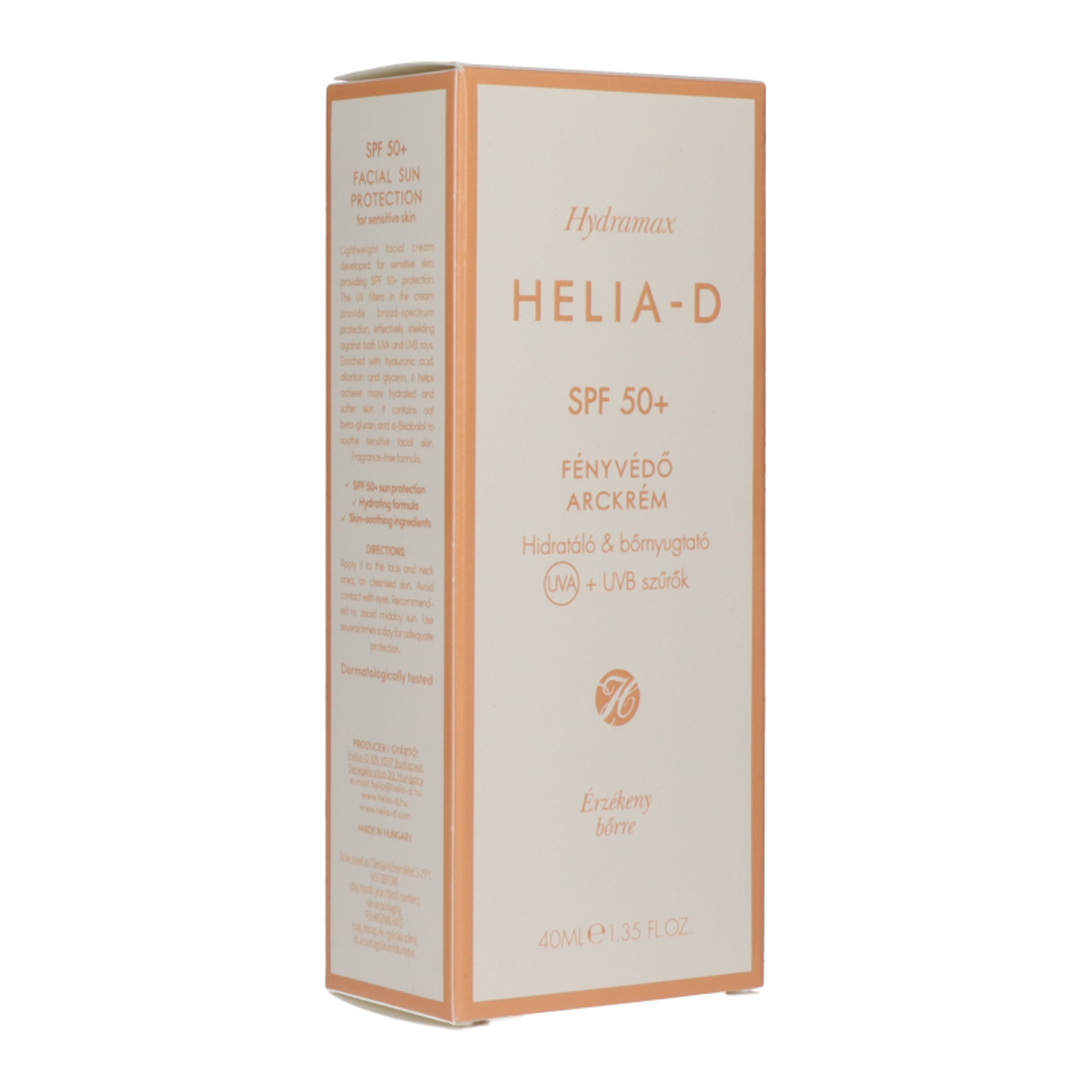 Helia-d Hydramax fényvédő arckrém SPF50+ - 40 ml-2