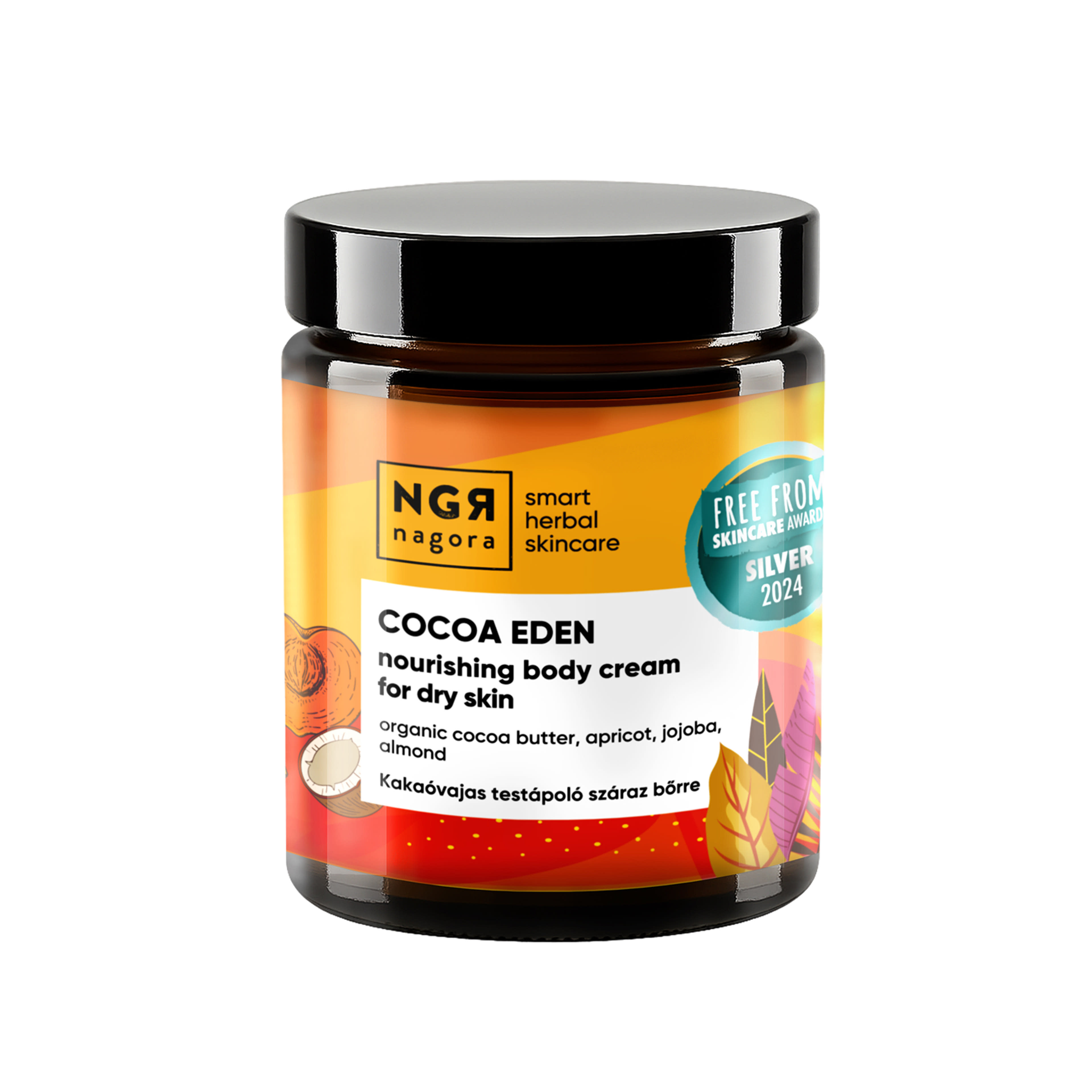 Nagora Cocoa Eden kakaóvajas testápoló - 180 ml