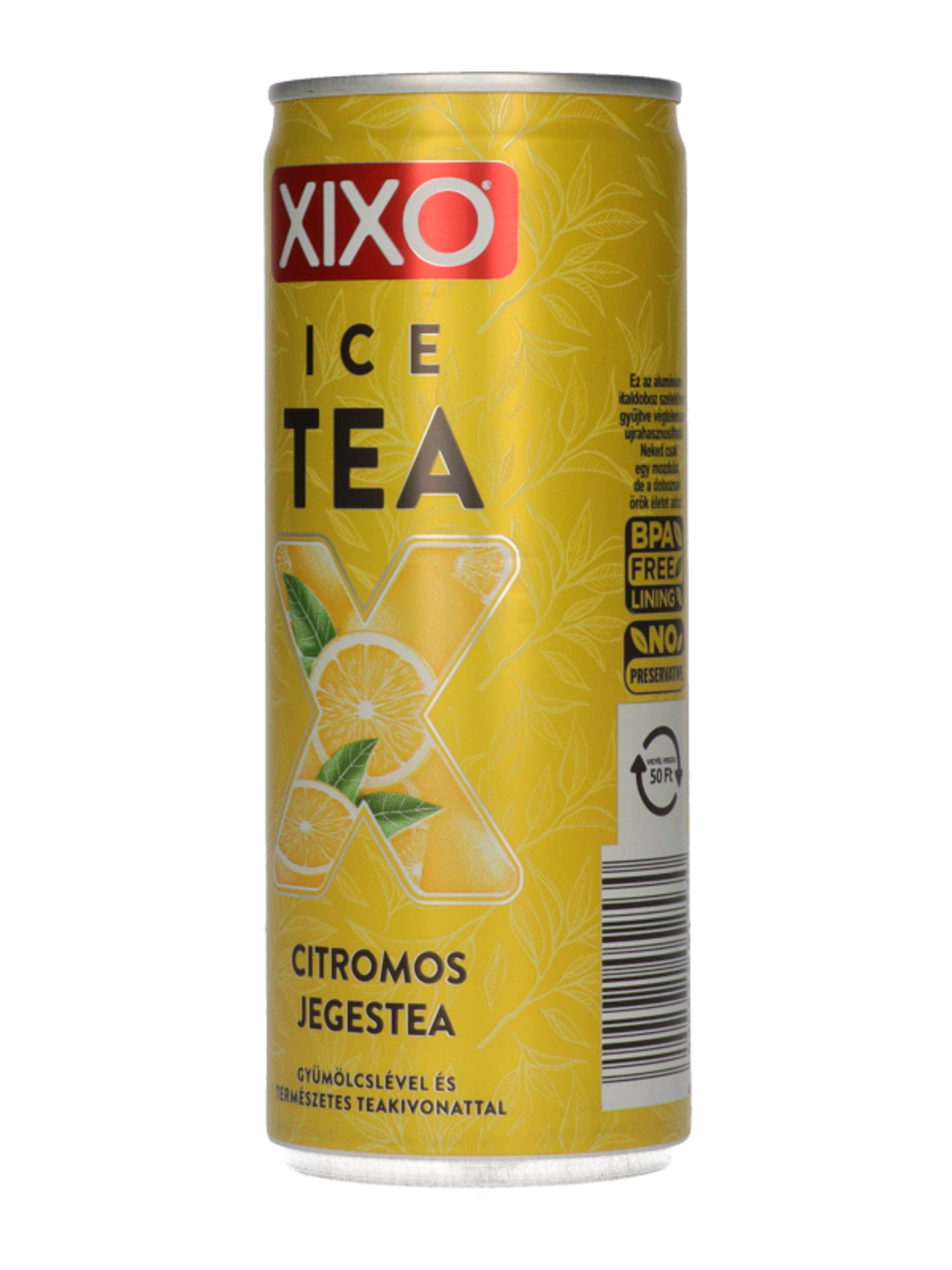 XIXO citromos jegestea szénsavmentes üdítőital - 250 ml-3