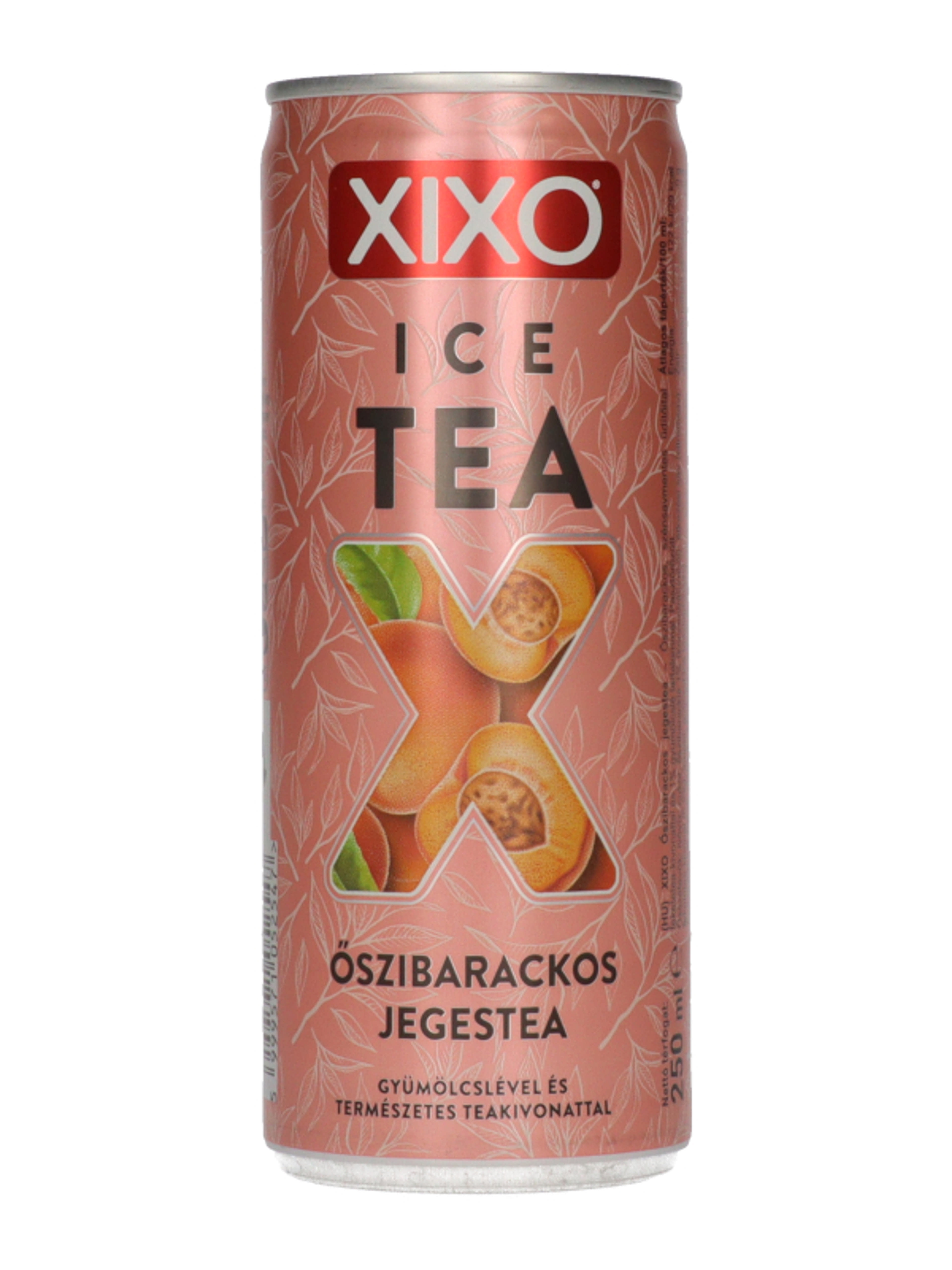 XIXO őszibarackos jegestea szénsavmentes üdítőital - 250 ml-4