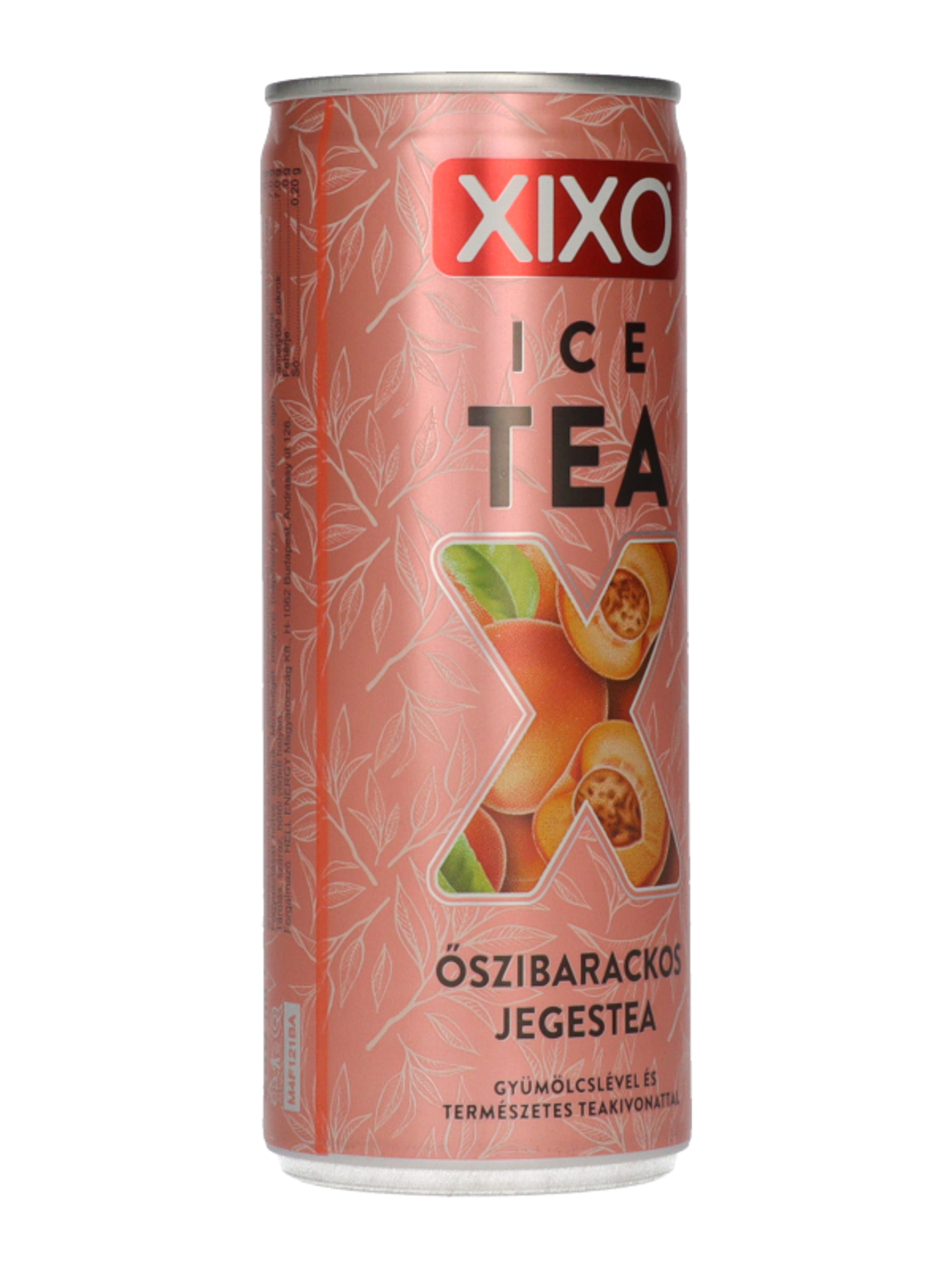 XIXO őszibarackos jegestea szénsavmentes üdítőital - 250 ml-5