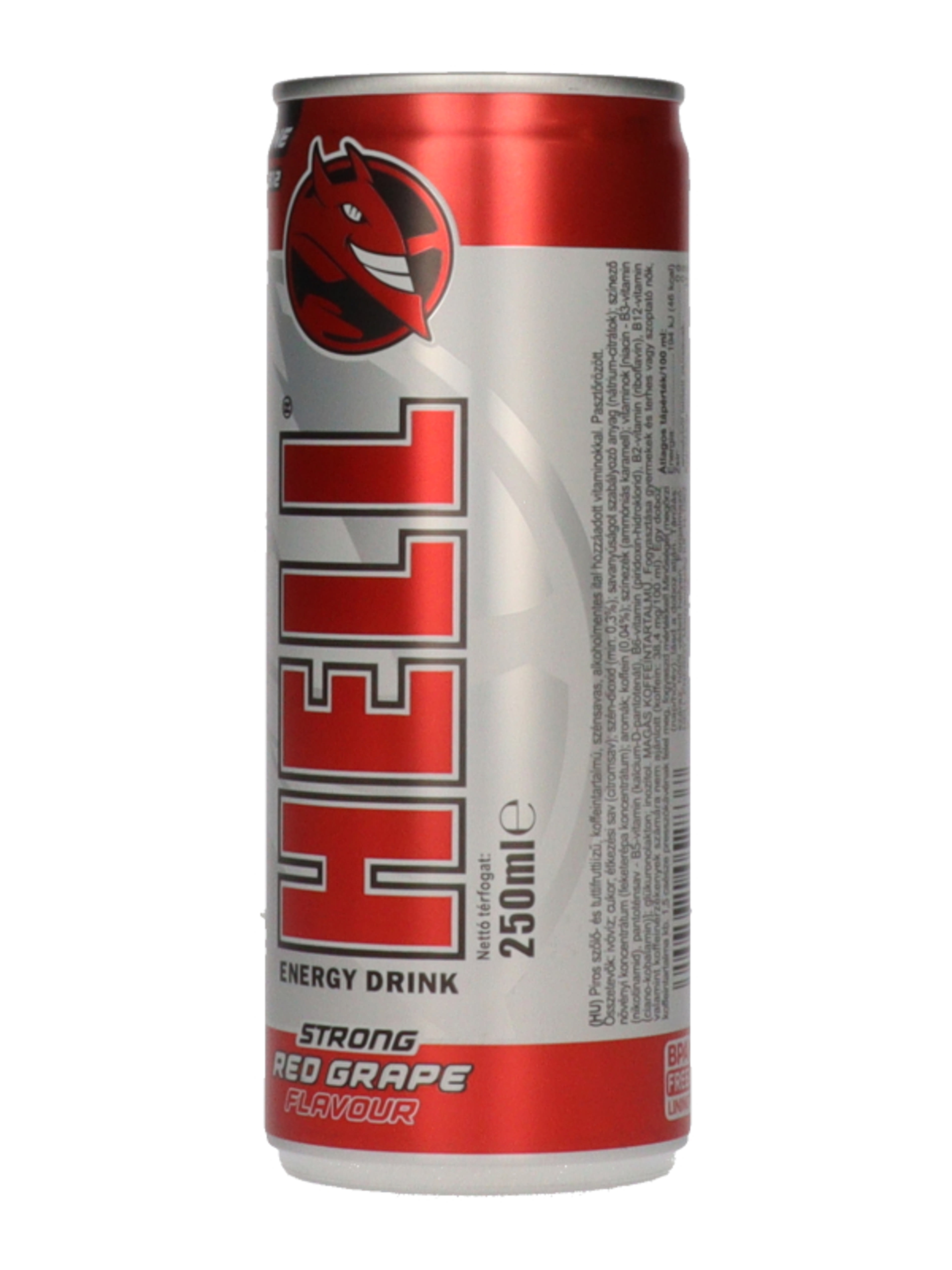 Hell Energy Strong Red Grape koffeintartalmú szénsavas ital - 250 ml-4