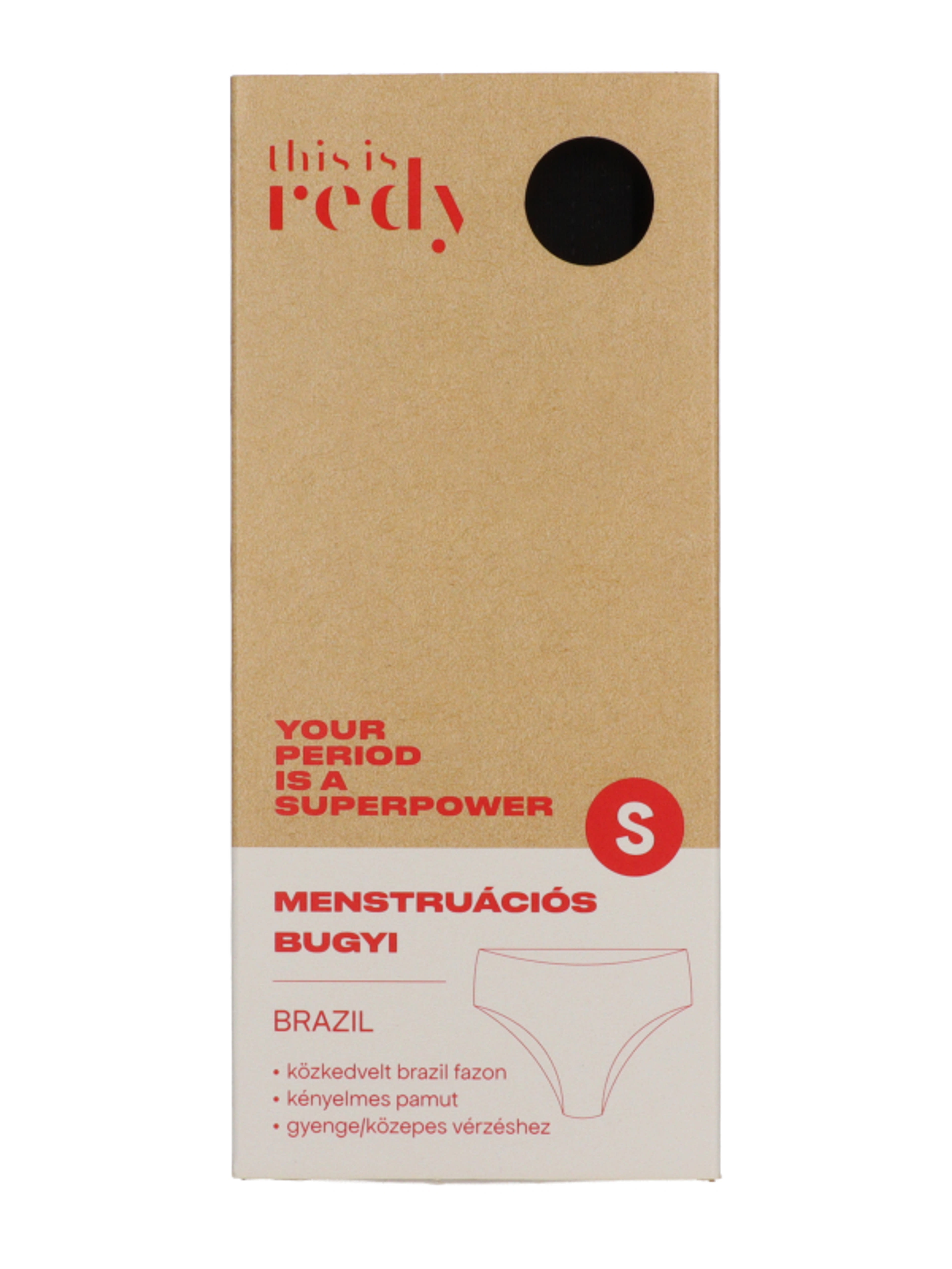 This is Redy menstruációs bugyi brazil fazonú S-es méret - 1 db