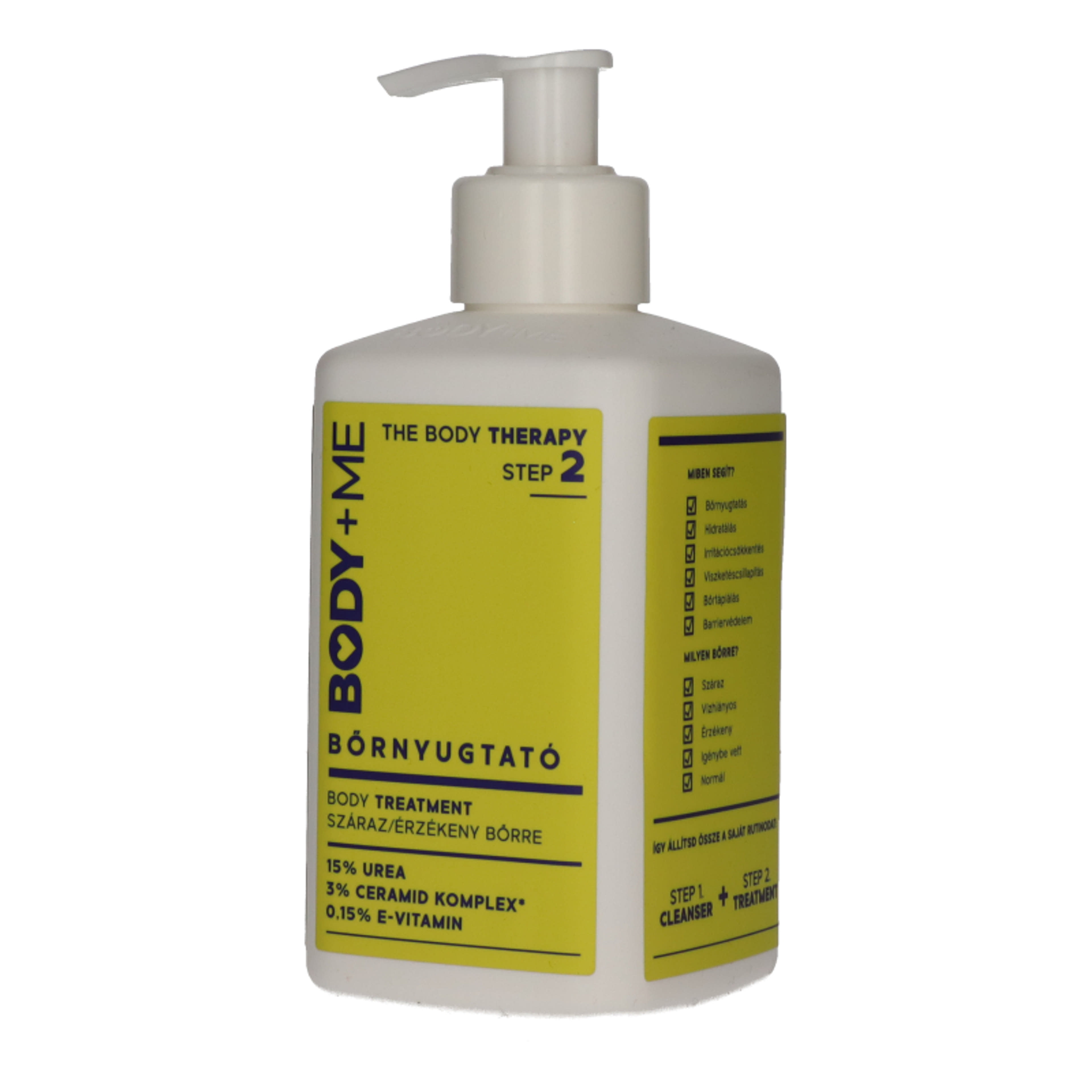 Body + Me Bőrnyugtató body treatment száraz/érzékeny bőrre - 300 ml-2
