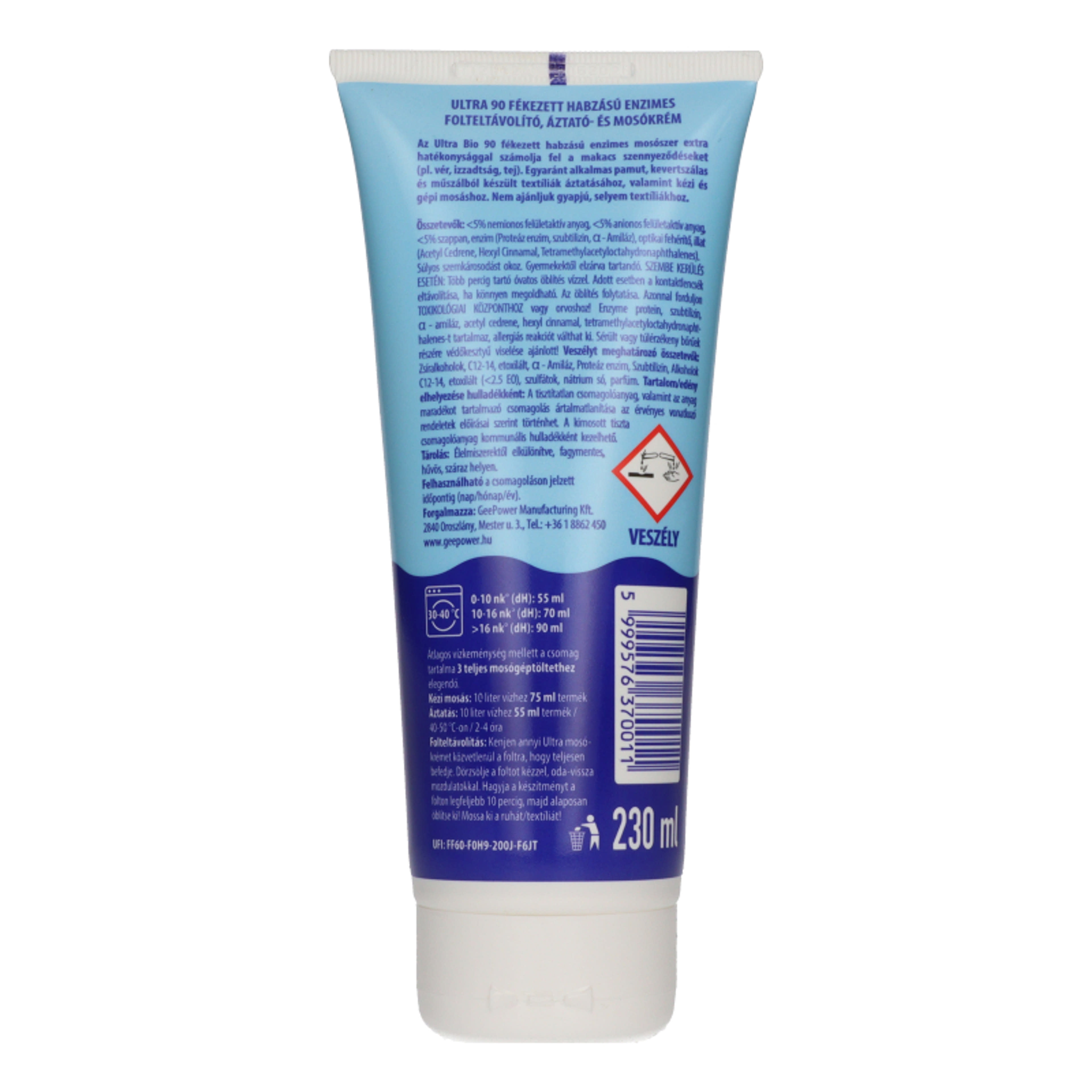 Ultra bio 90 folteltávolító krém - 230 ml-4
