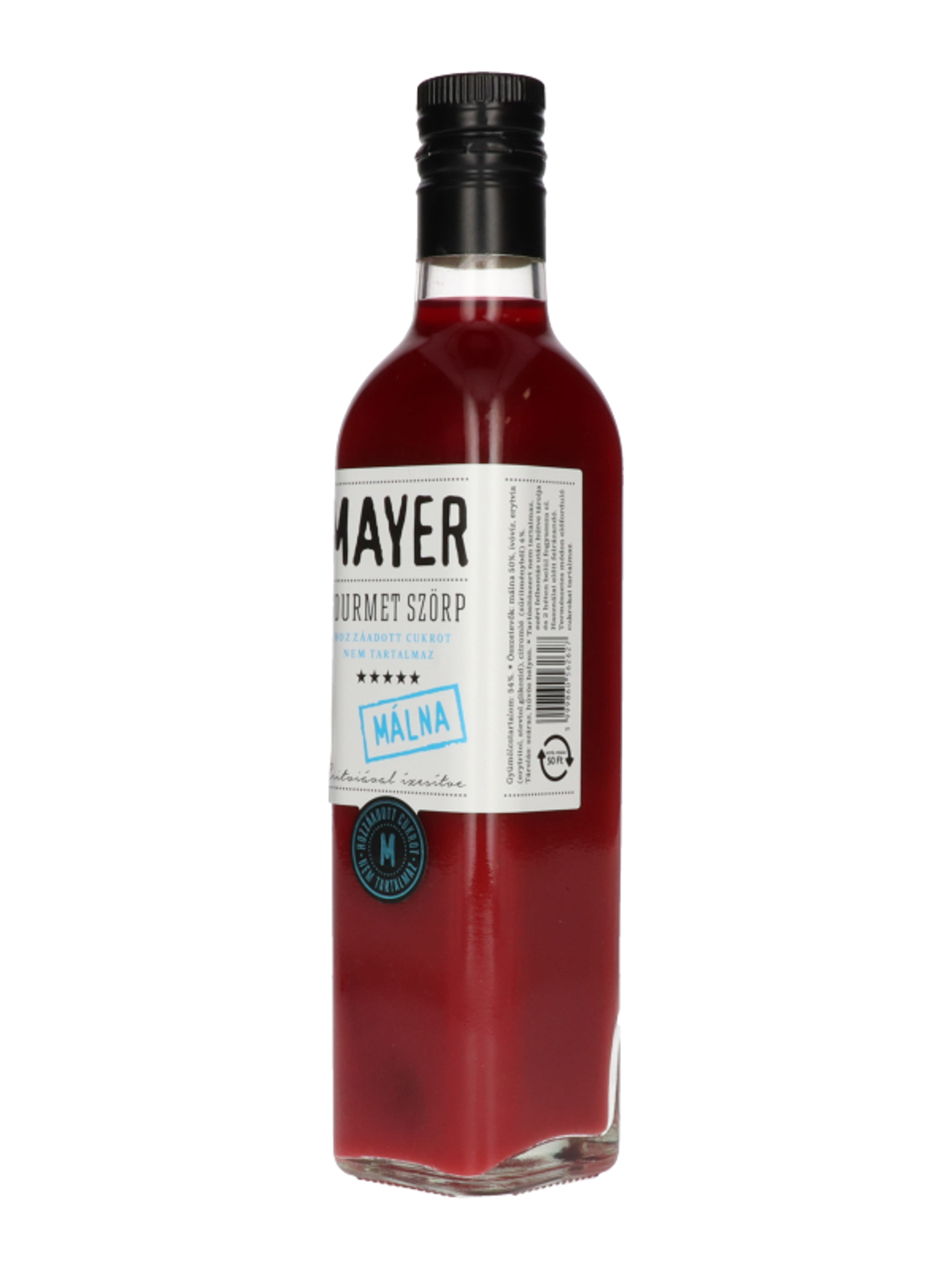 Mayer málnaszörp édesítőszerrel - 500 ml-2