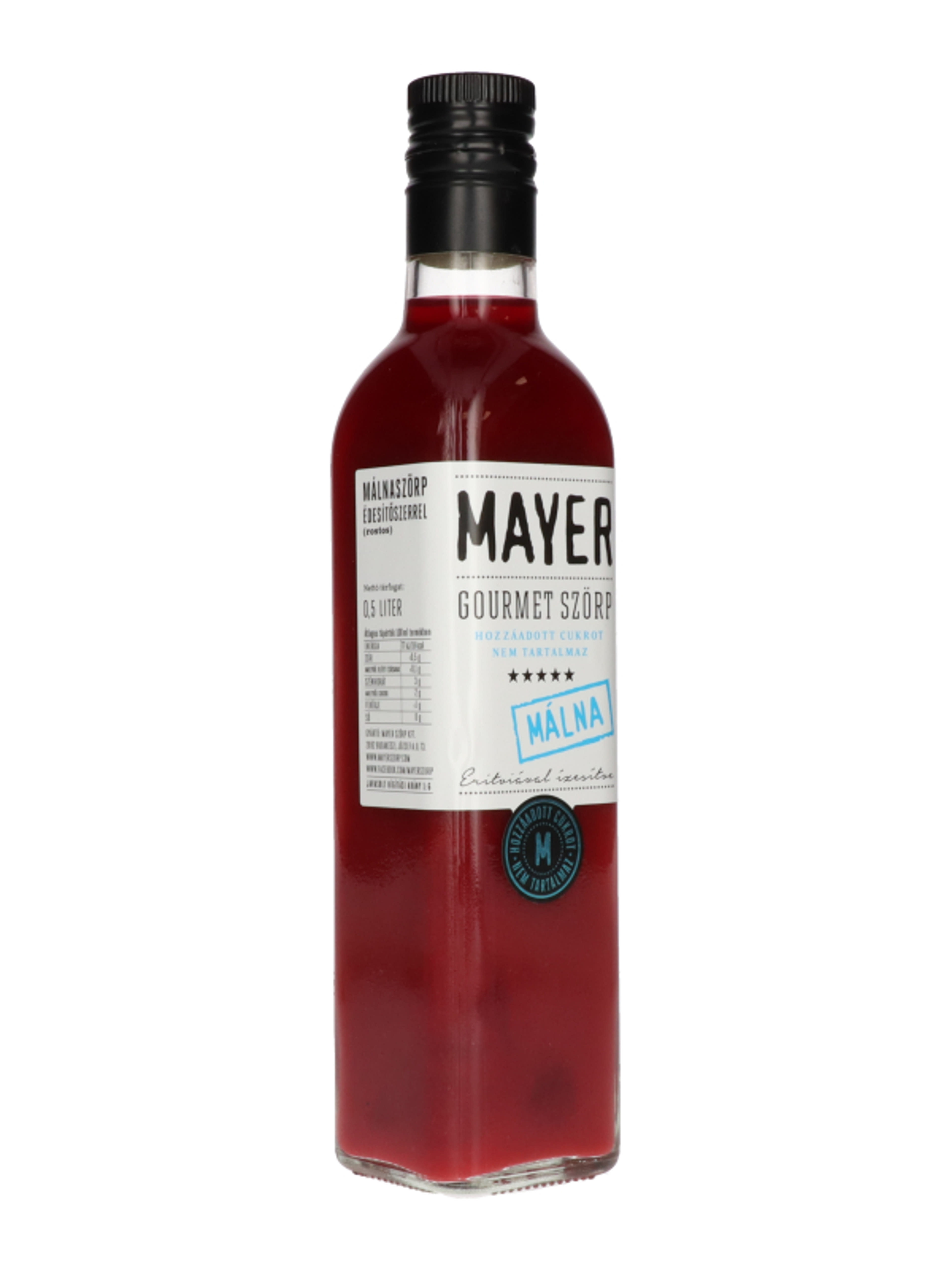Mayer málnaszörp édesítőszerrel - 500 ml-3