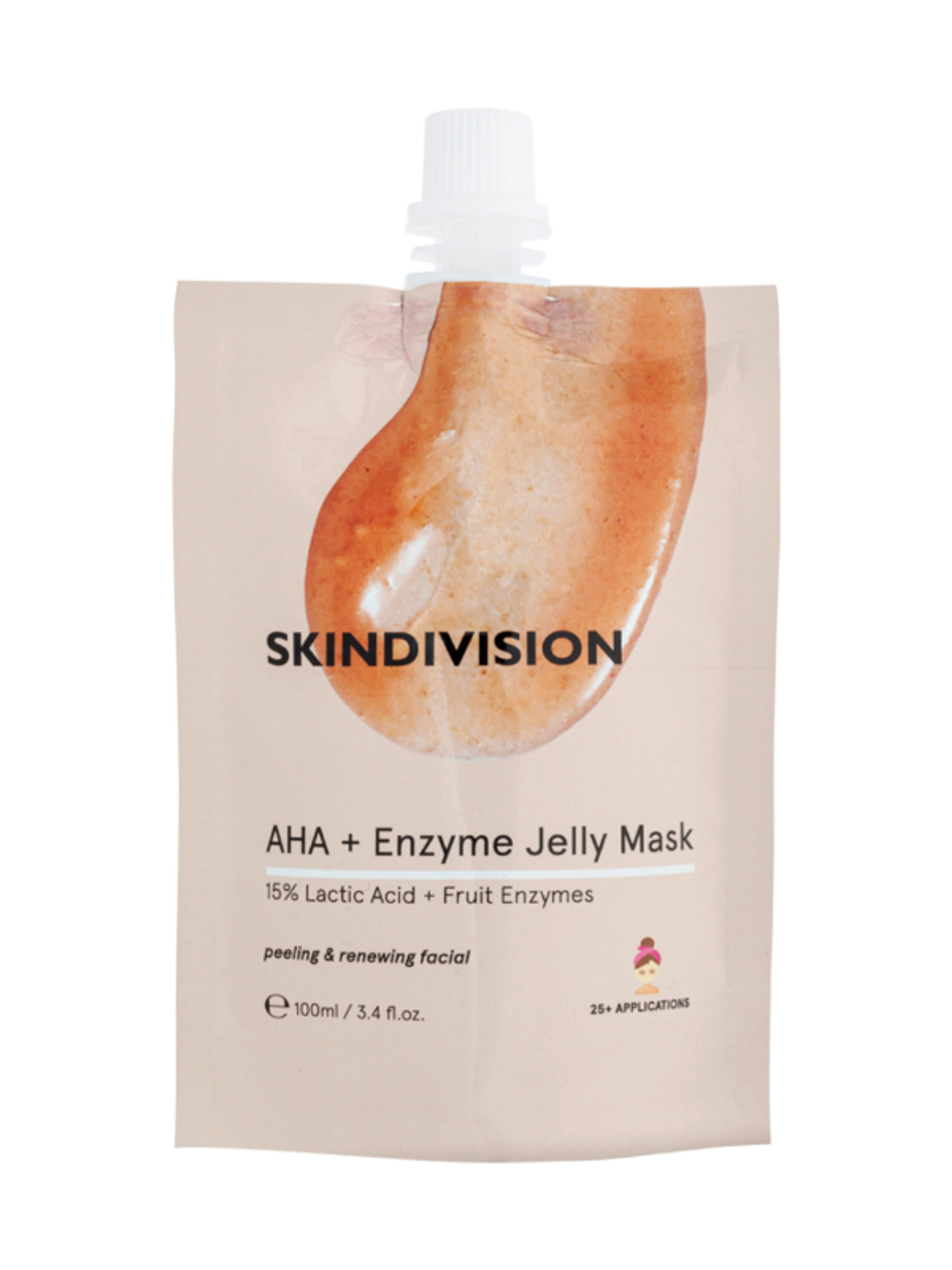 SkinDivision hámlasztó AHA+Enzim zselémaszk - 100 ml