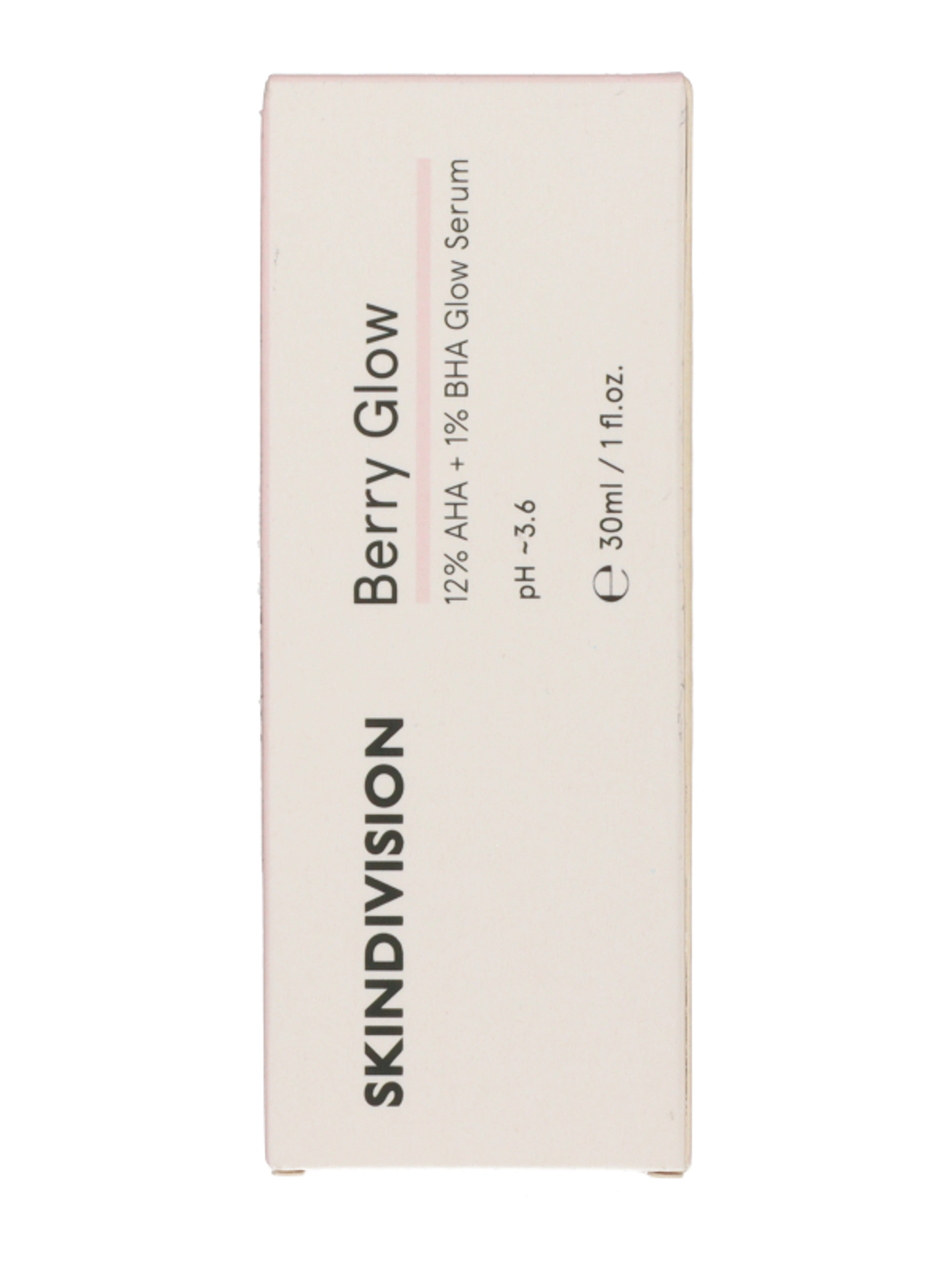 SkinDivision Berry Glow 12% AHA + 1% BHA szérum - 30 ml