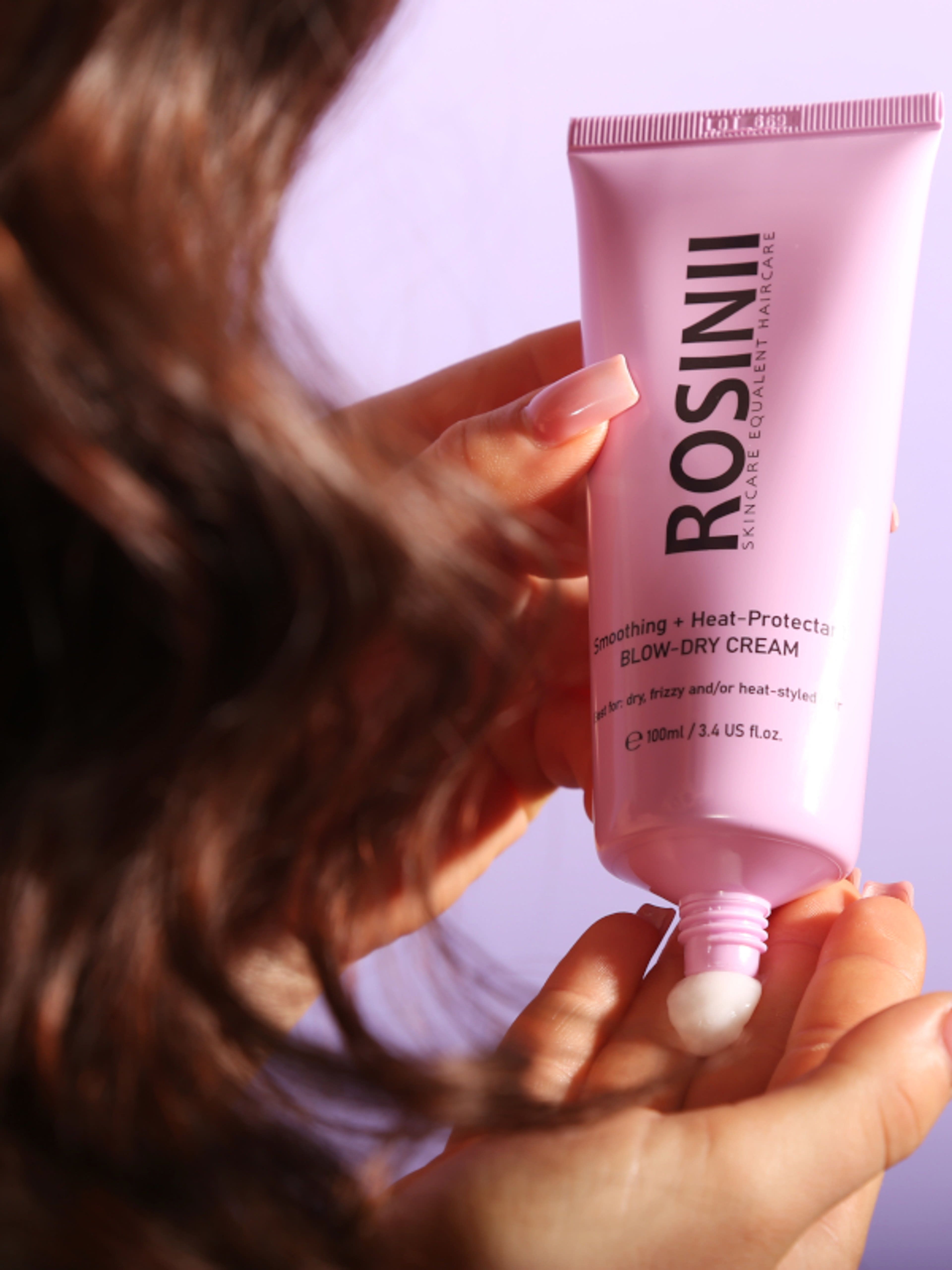 Rosinii Hair hajsimító és hővédő hajformázó krém - 100 ml-5