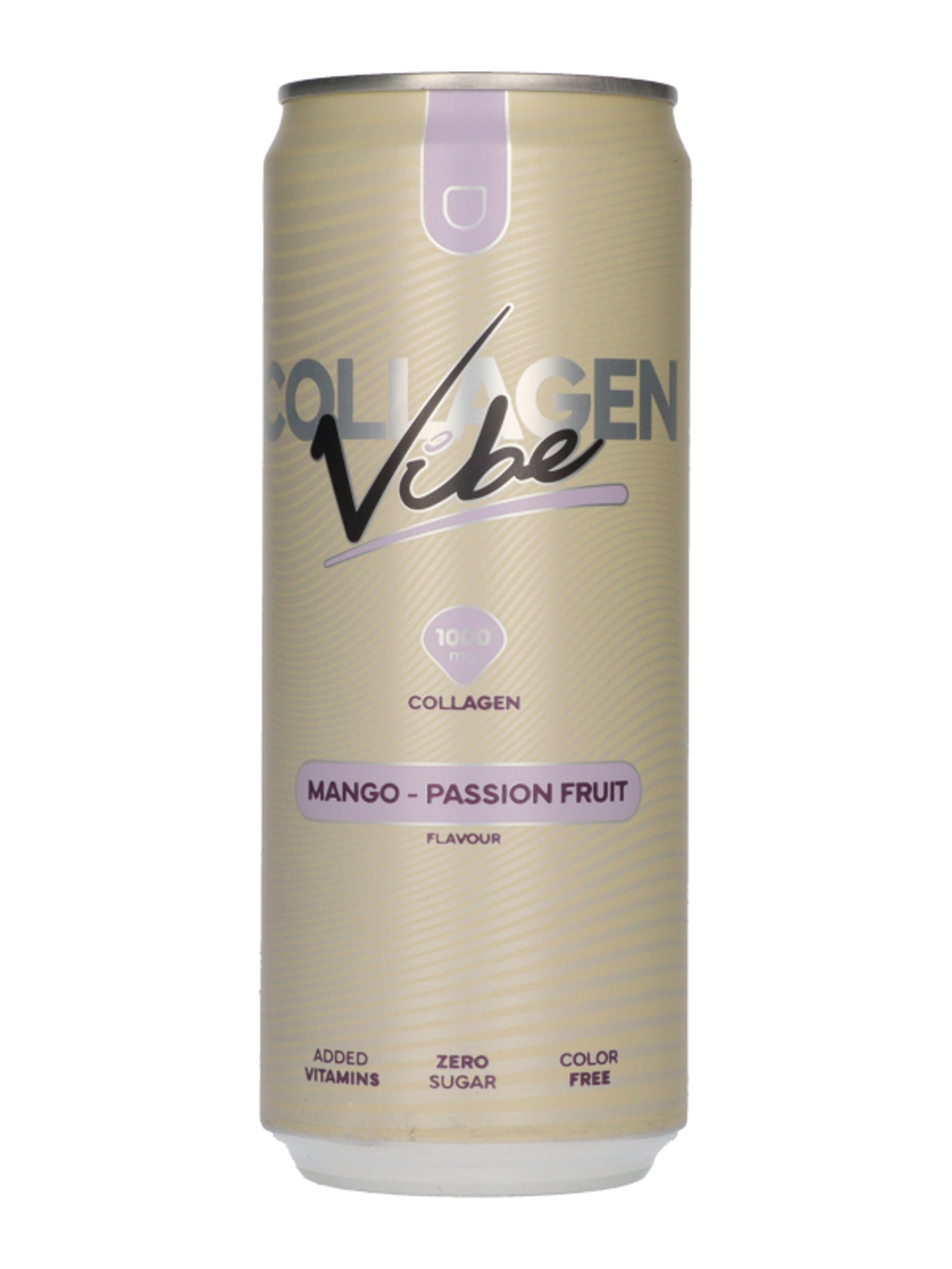 Nänosupps Collagen Vibe szénsavas kollagénes ital mangóval és maracujával - 330 ml-1