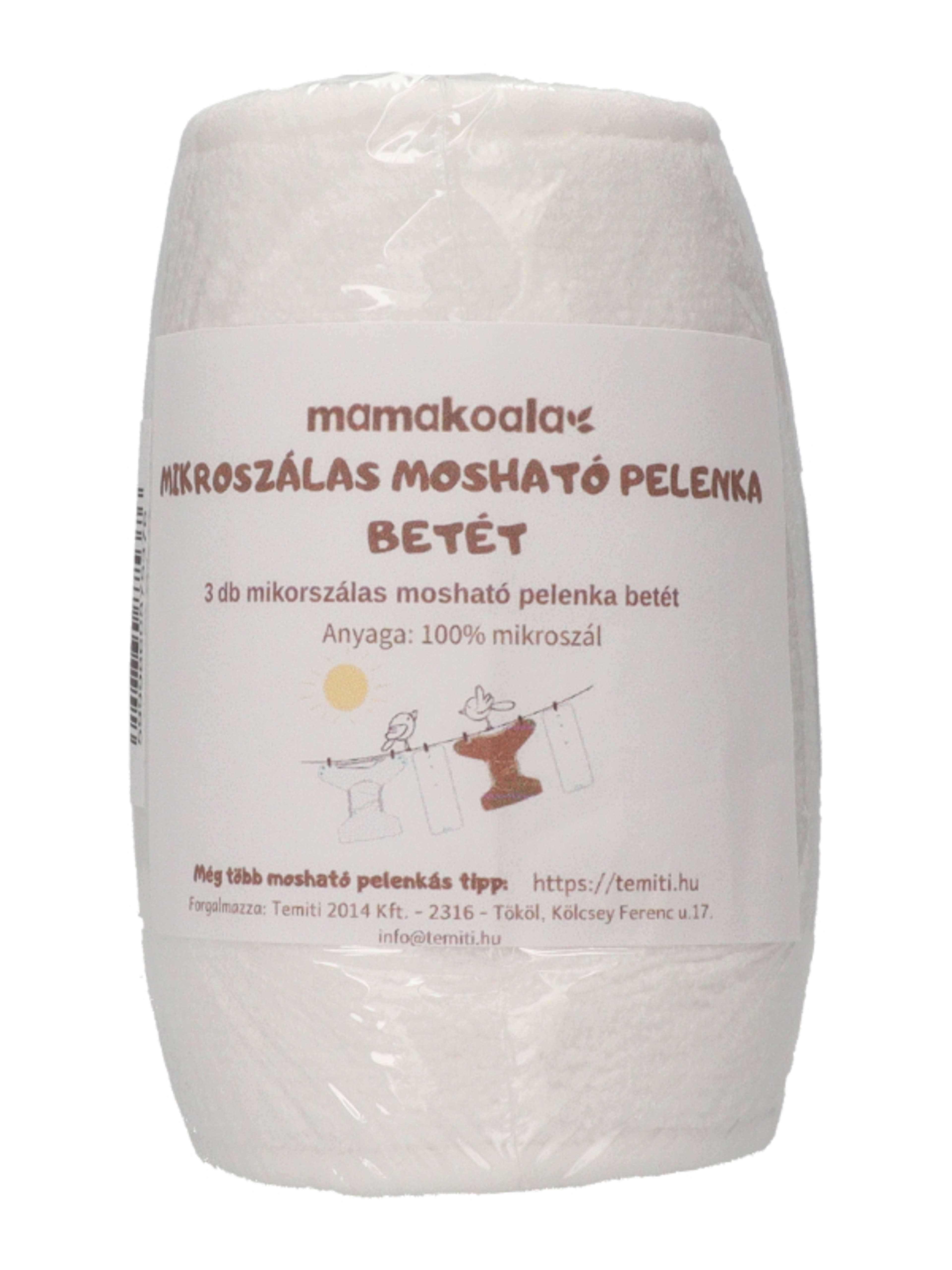 Mama Koala mikroszálas mosható pelenka betét - 3 db-1