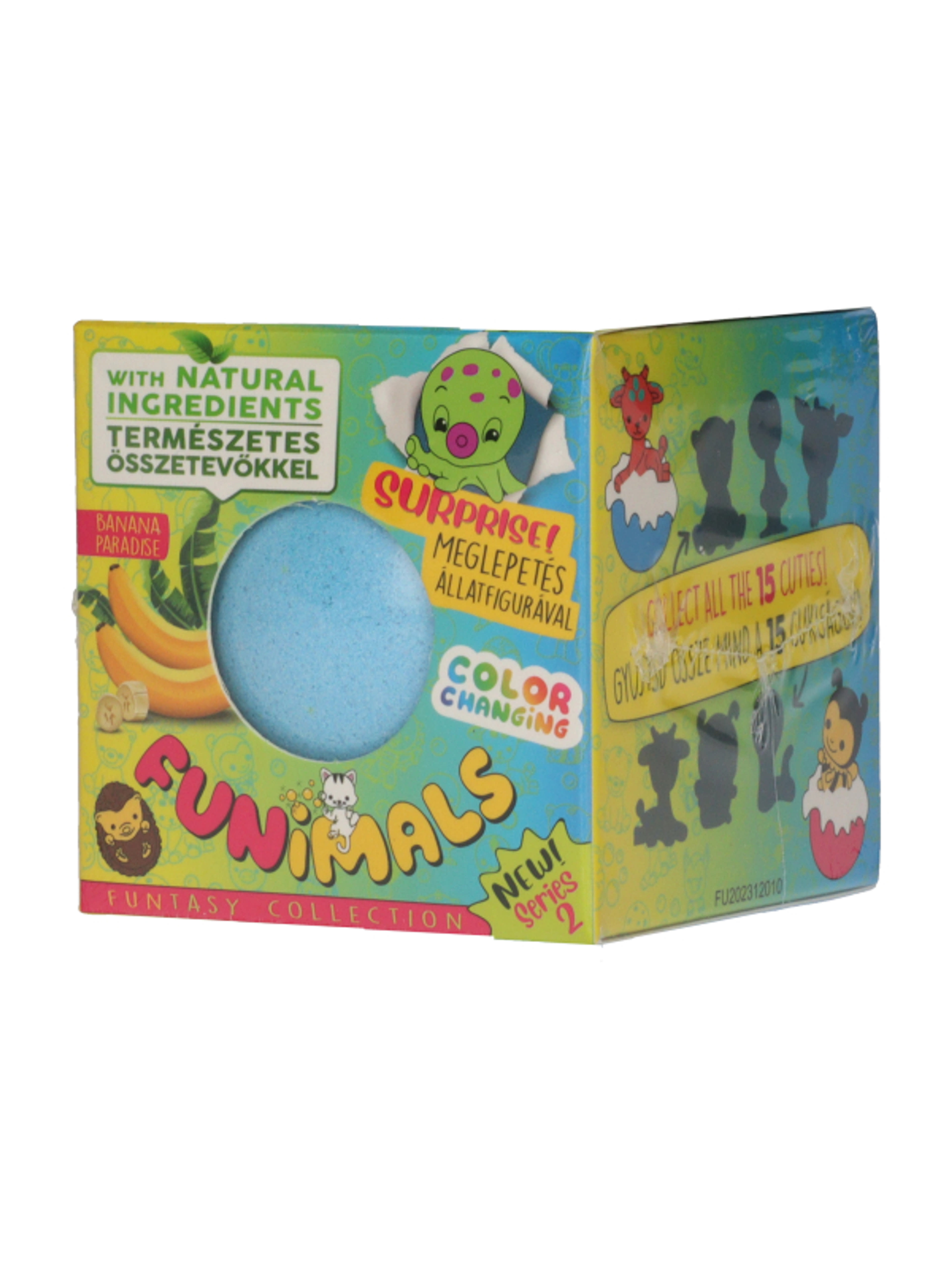 Funimals fürdőgolyó meglepetéssel /banán - 100 g-2