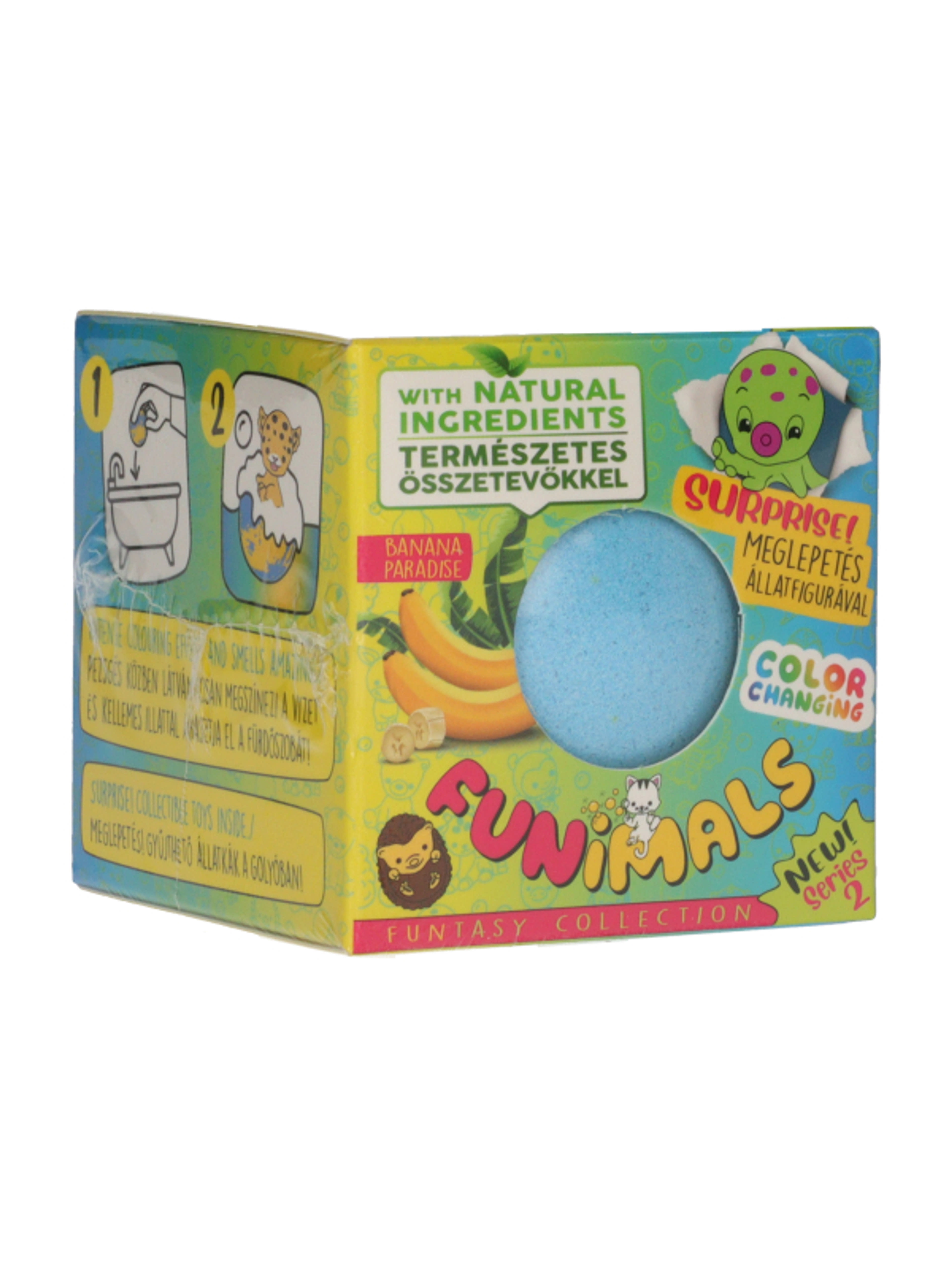 Funimals fürdőgolyó meglepetéssel /banán - 100 g-4