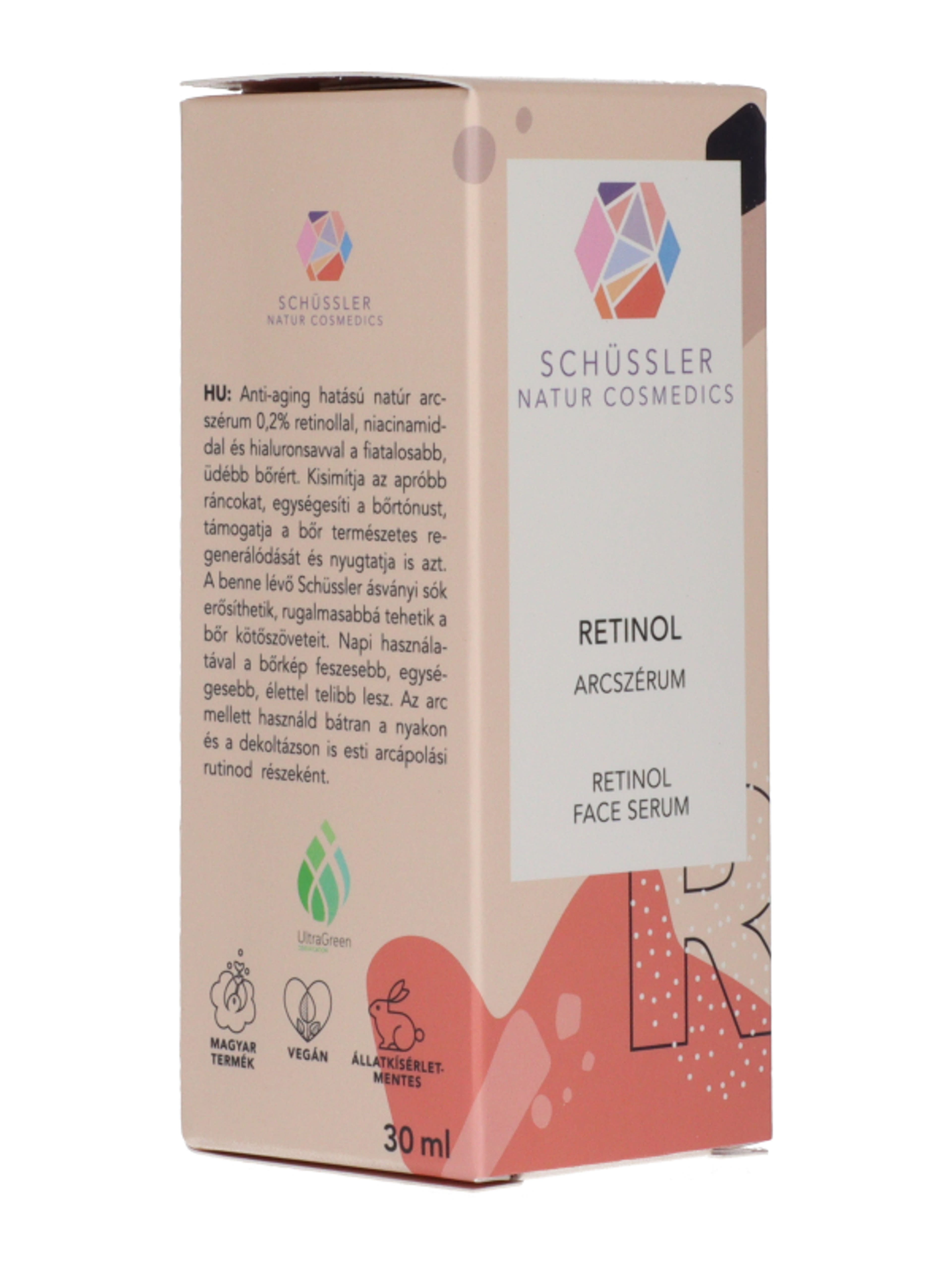Schüssler Cosmedics retinol arcszérum  - 30 ml-2