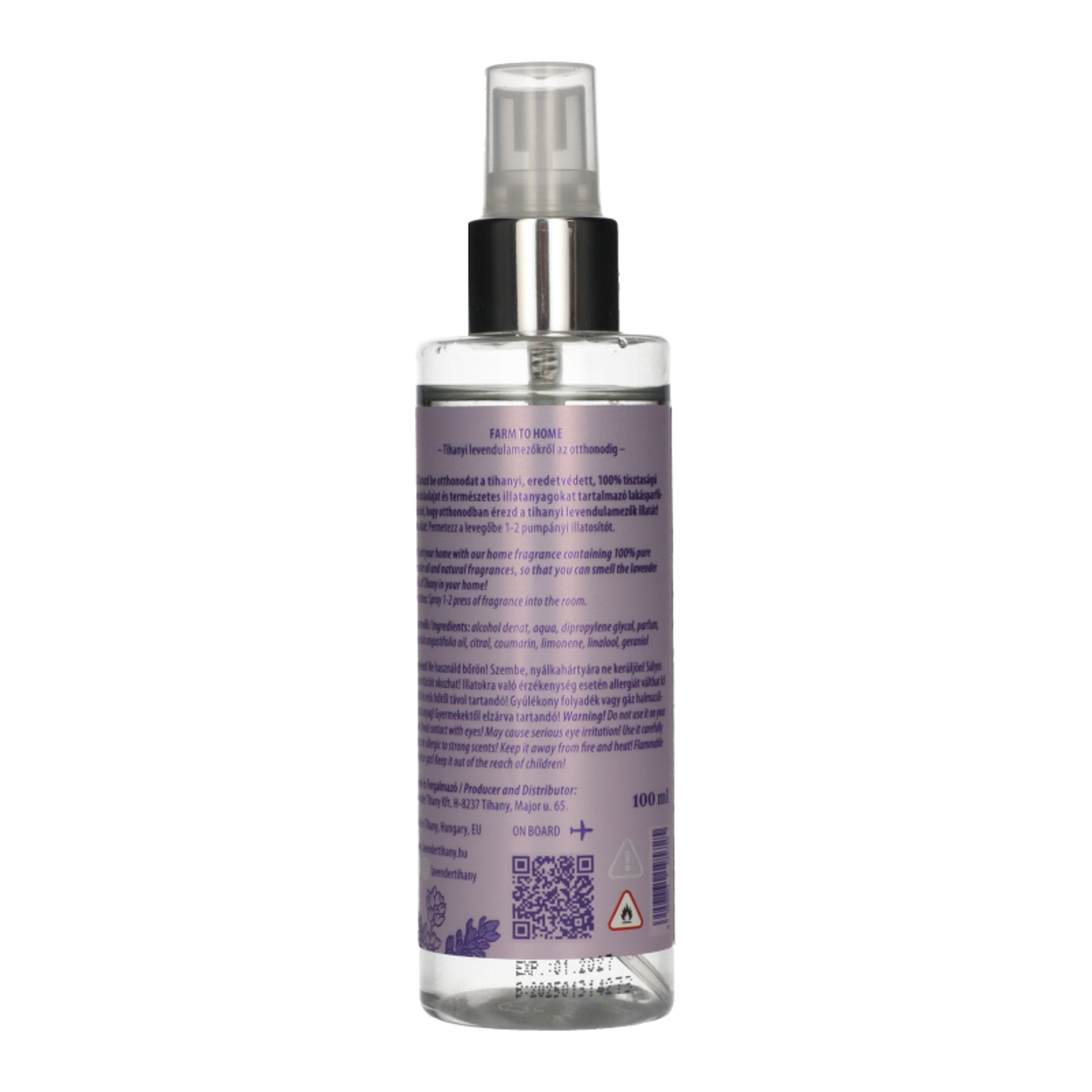 Lavender Tihany levendula otthon illat lakásparfüm - 10 ml-2