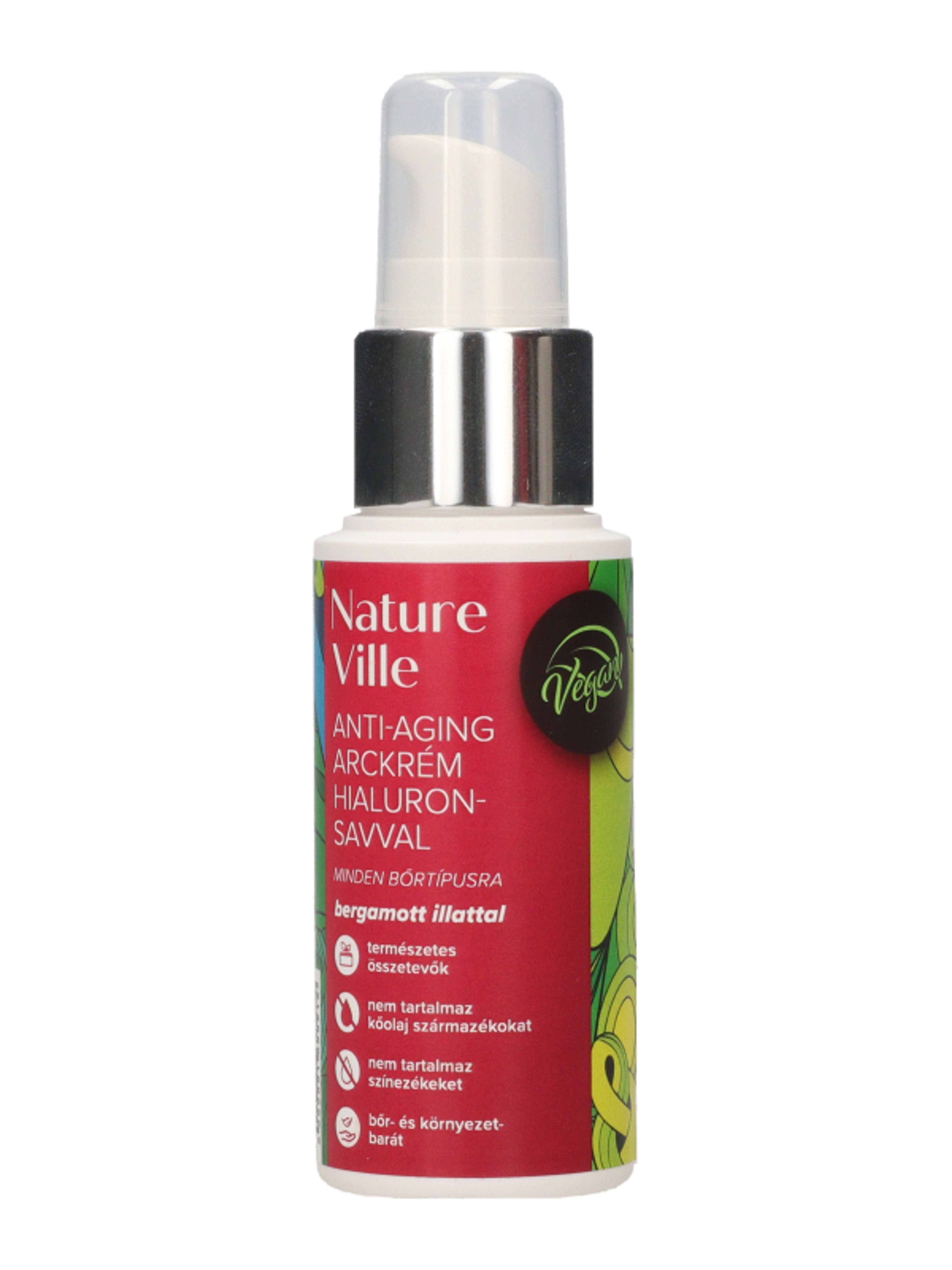 Nature Ville Anti-Aging arckrém hyaluronsavval - 50 ml
