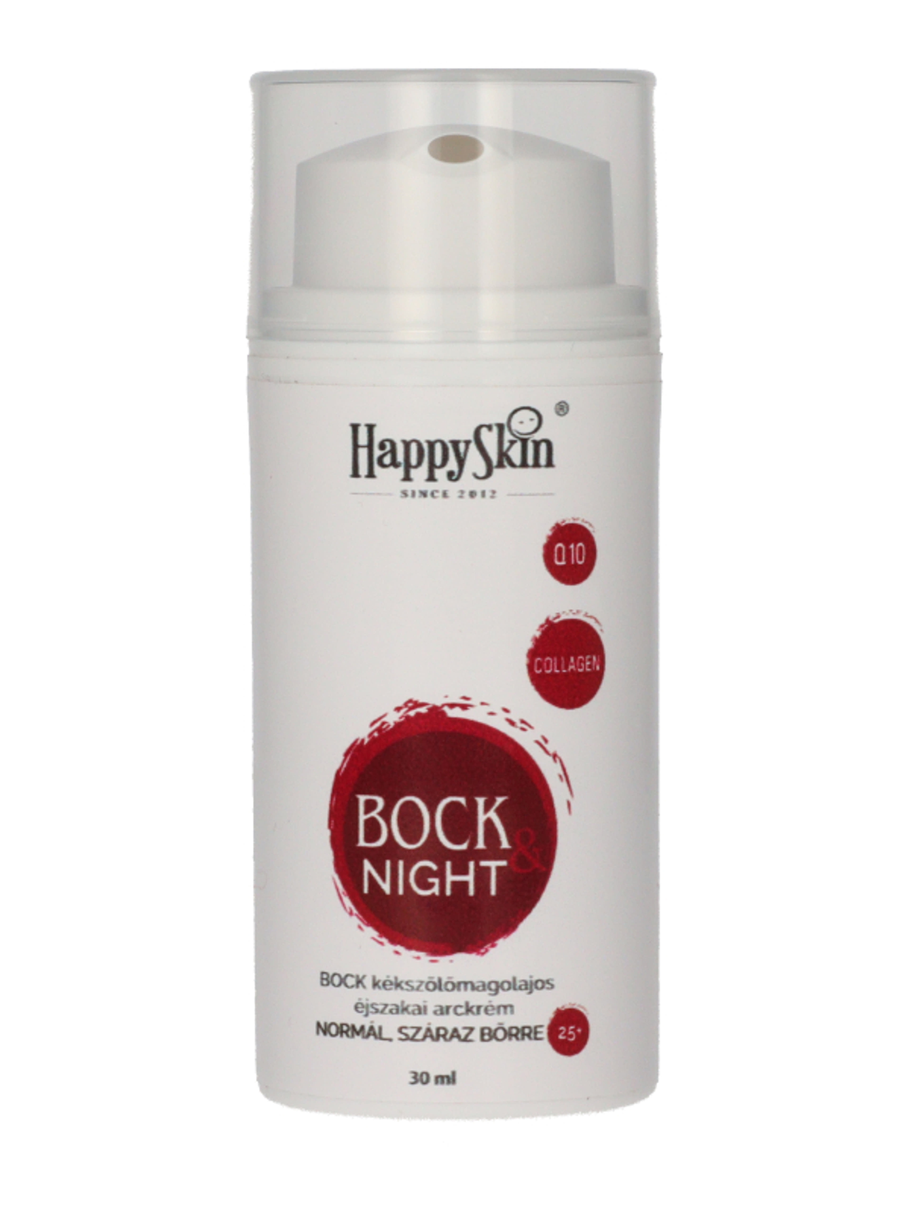 HappySkin Bock éjszakai arckrém kékszölőmagolajos - 30 ml
