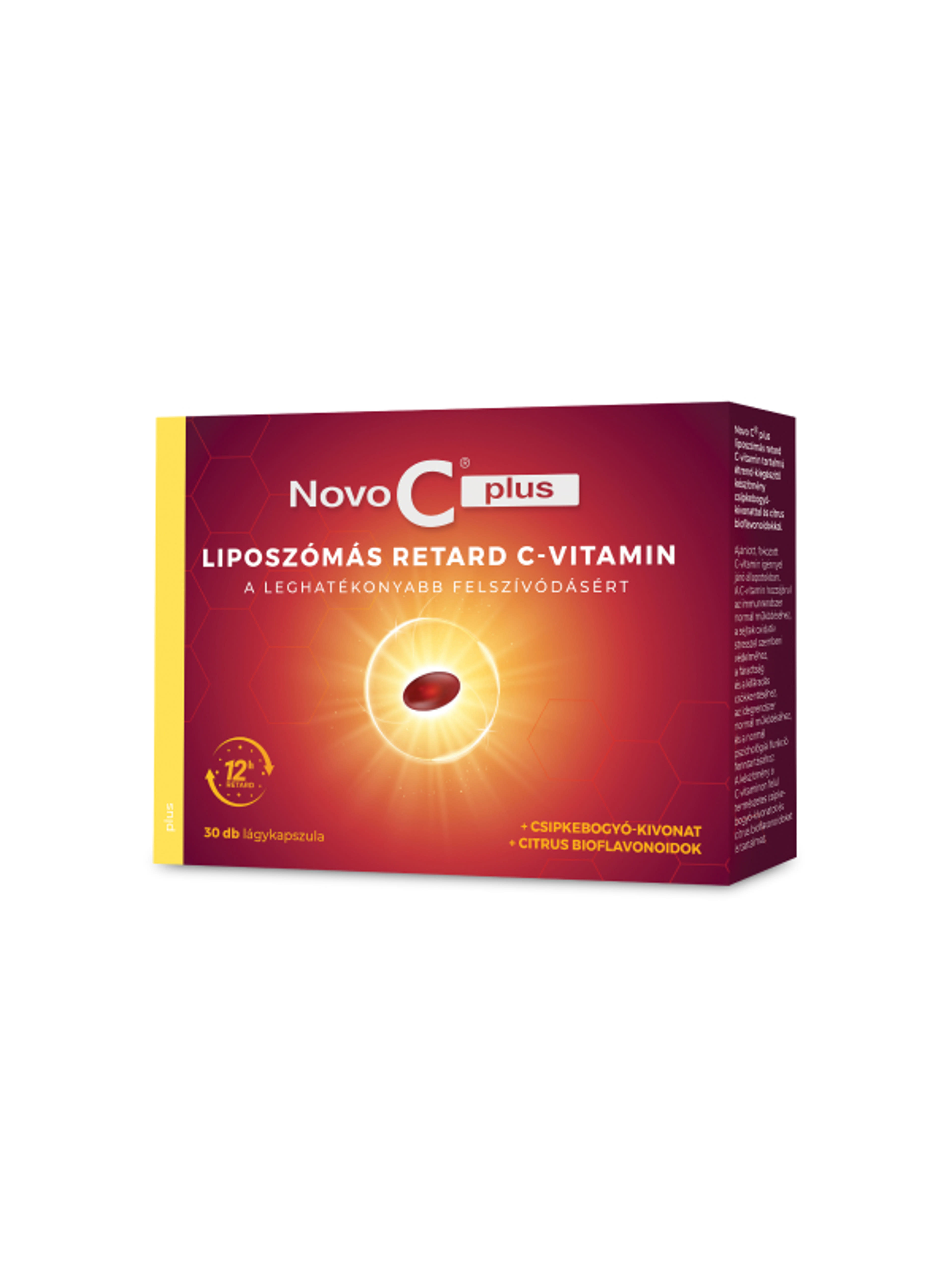 Novo C Plus Liposzómális C-Vitamin Kapszula - 30 db-1