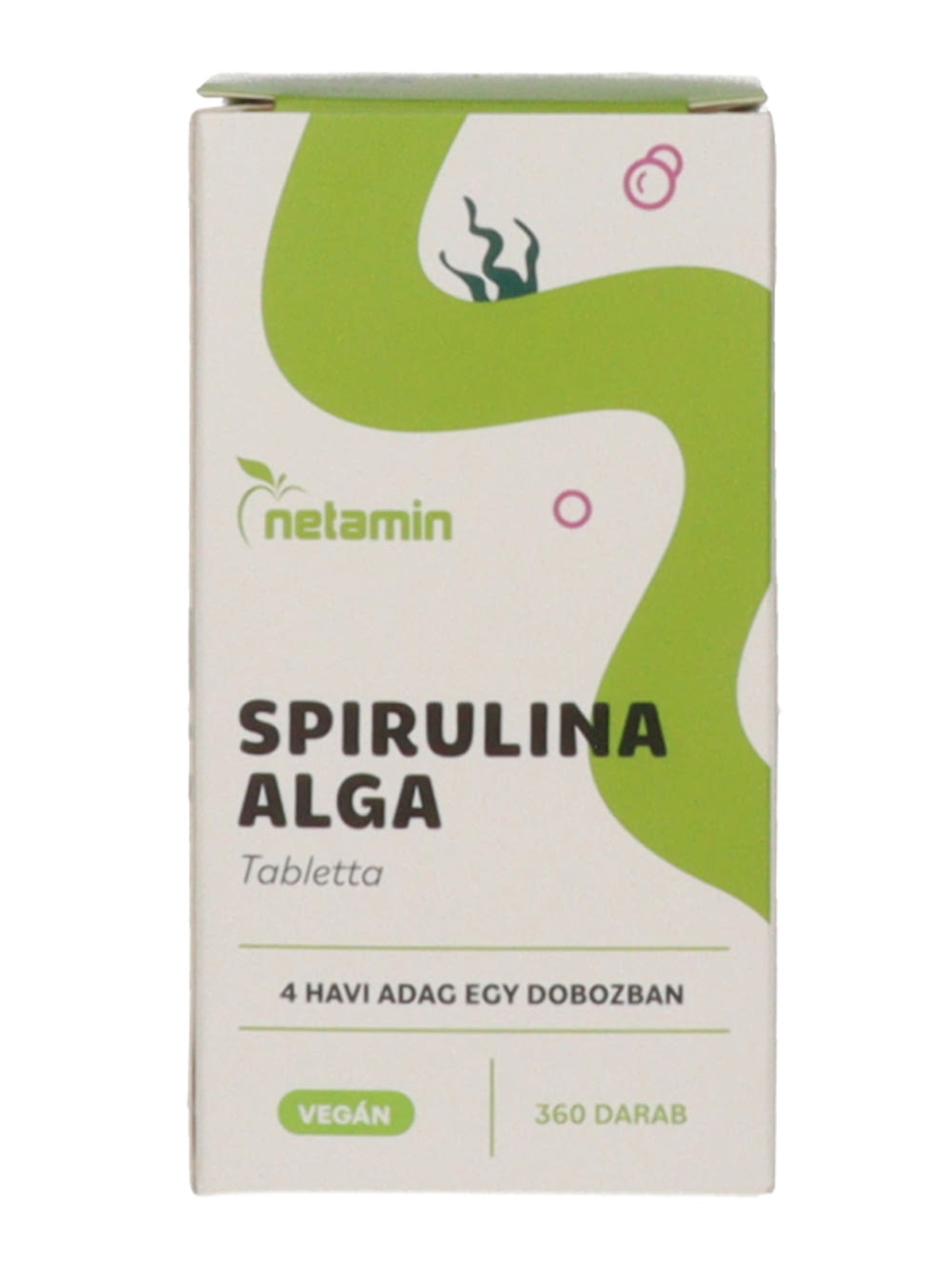 Netamin Spirulina alga tabeltta - 360 db
