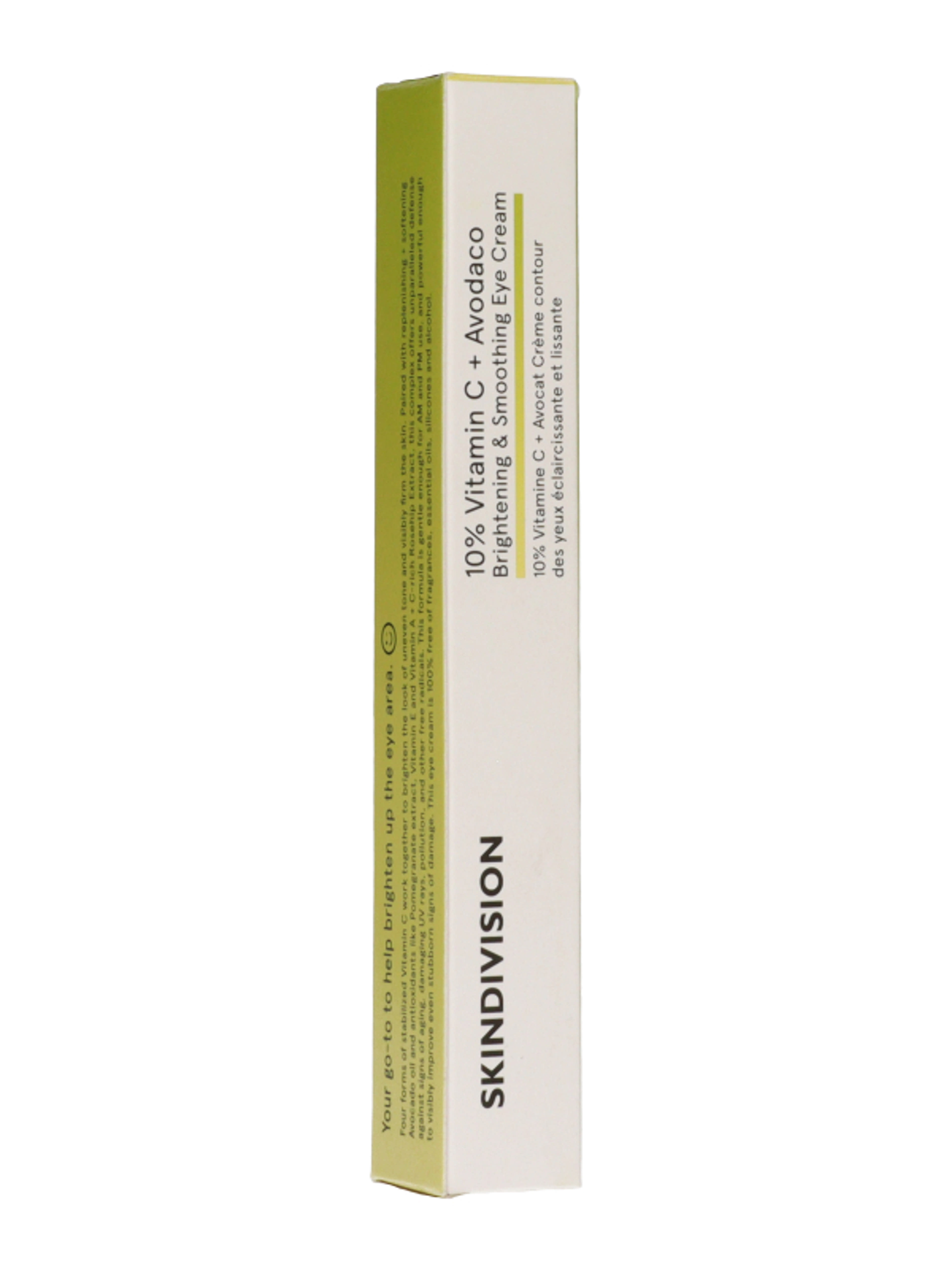 SkinDivision szemkörnyékápoló 10% C-vitaminnal és avokádóvajjal - 20 ml-5