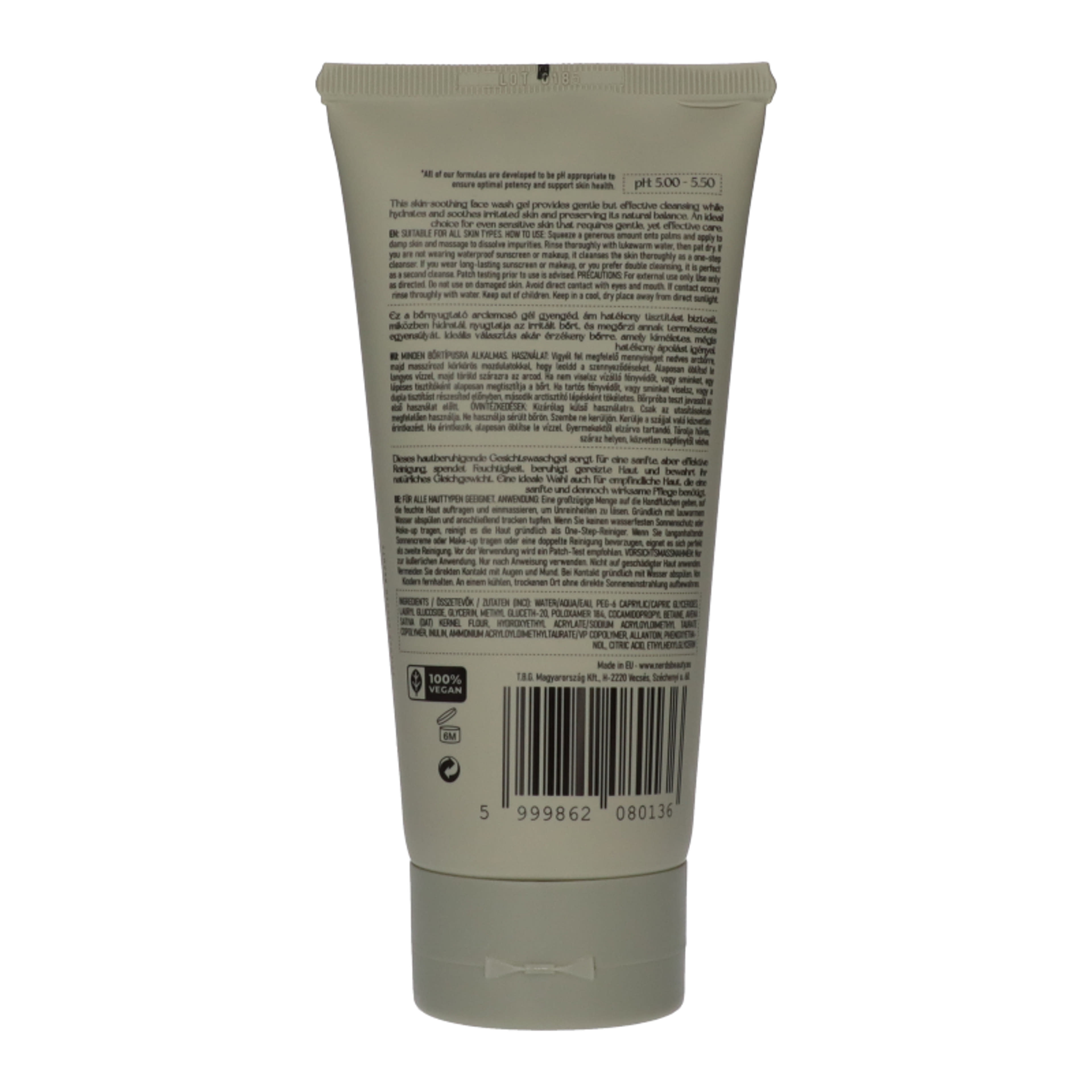 Nerds. Gyengéd bőrnyugtató arclemosó - 150 ml-2