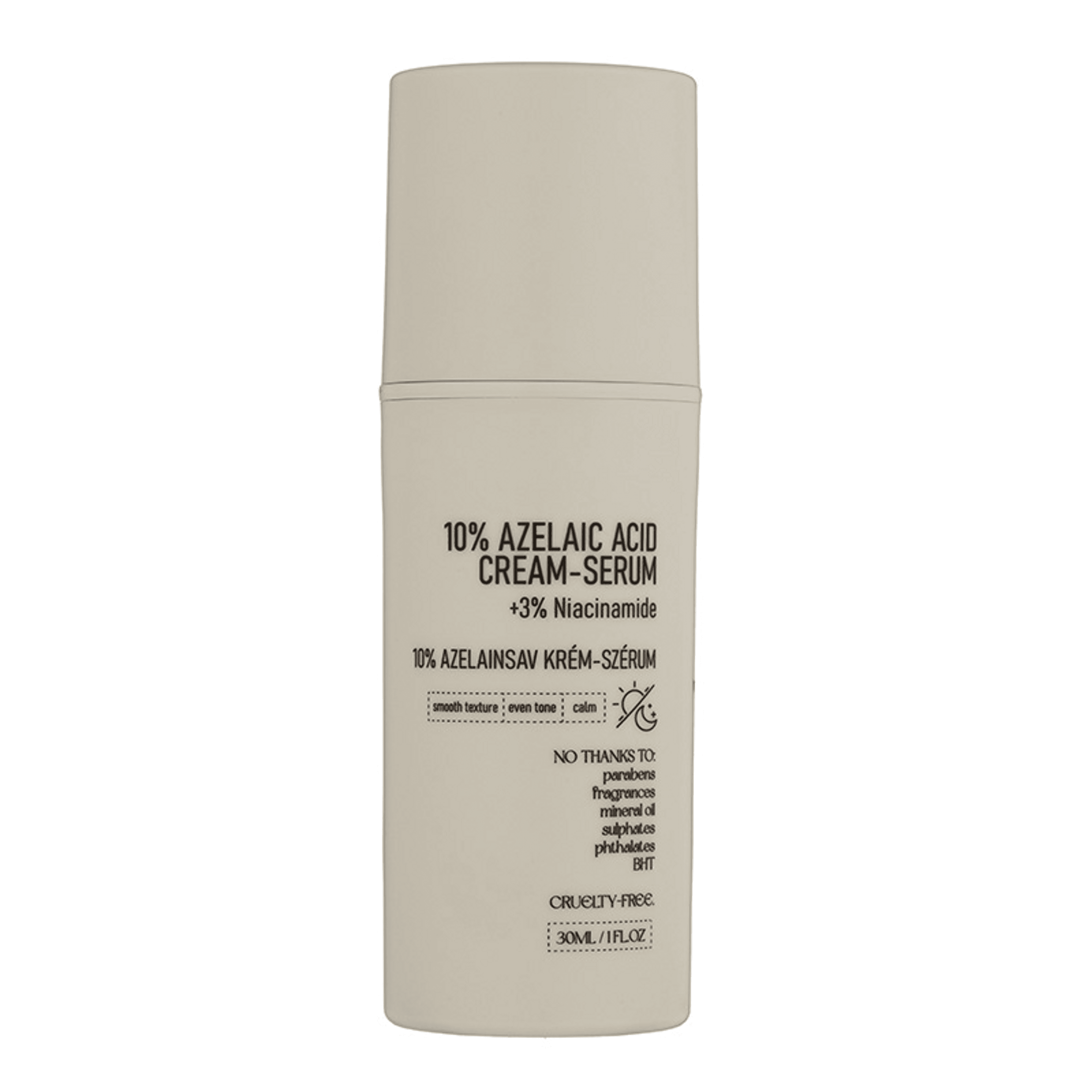 Nerds. 10% Azelainsav és 3% Niacinamid szérum - 30 ml