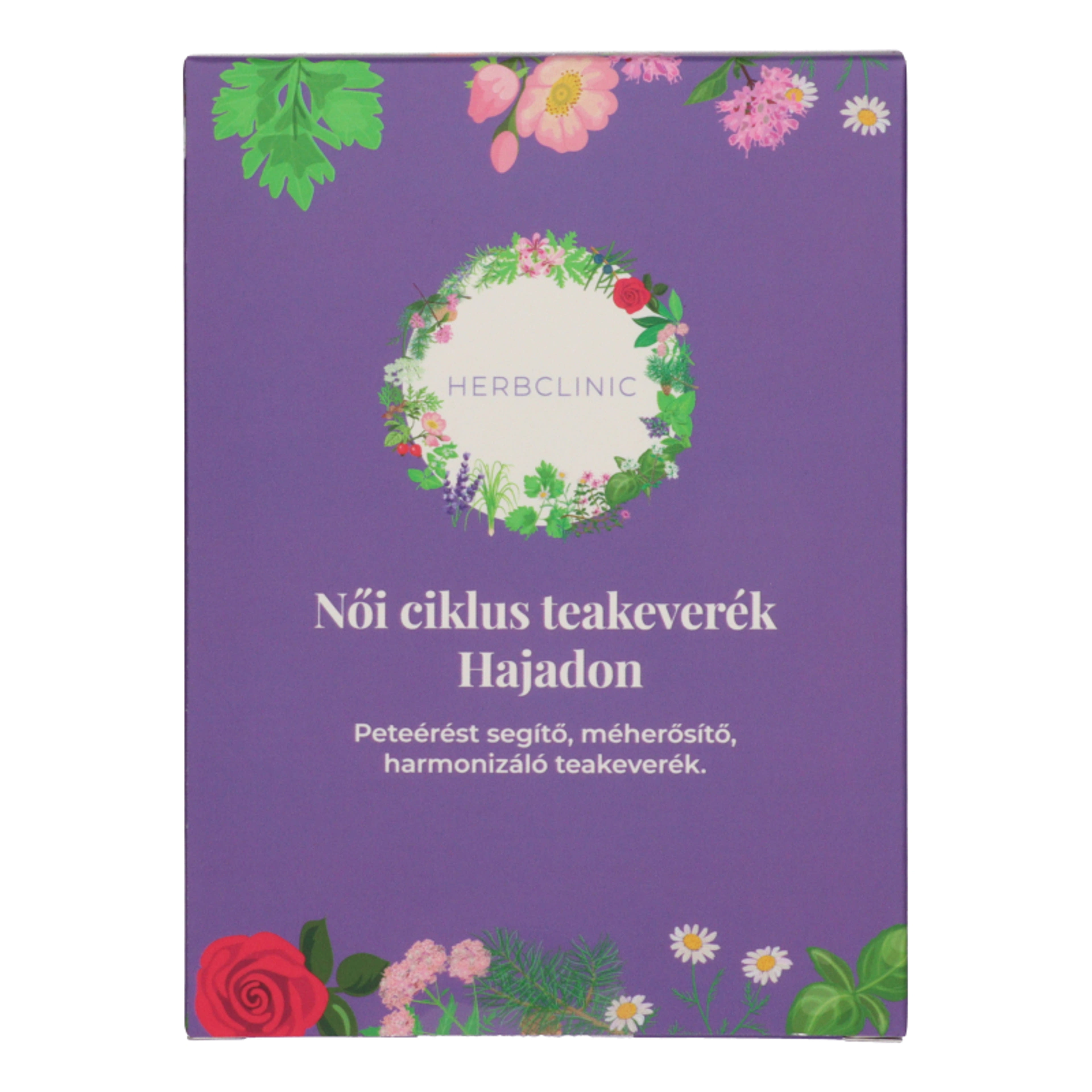 HerbClinic hajadon-női ciklus teakeverék - 50 g-1