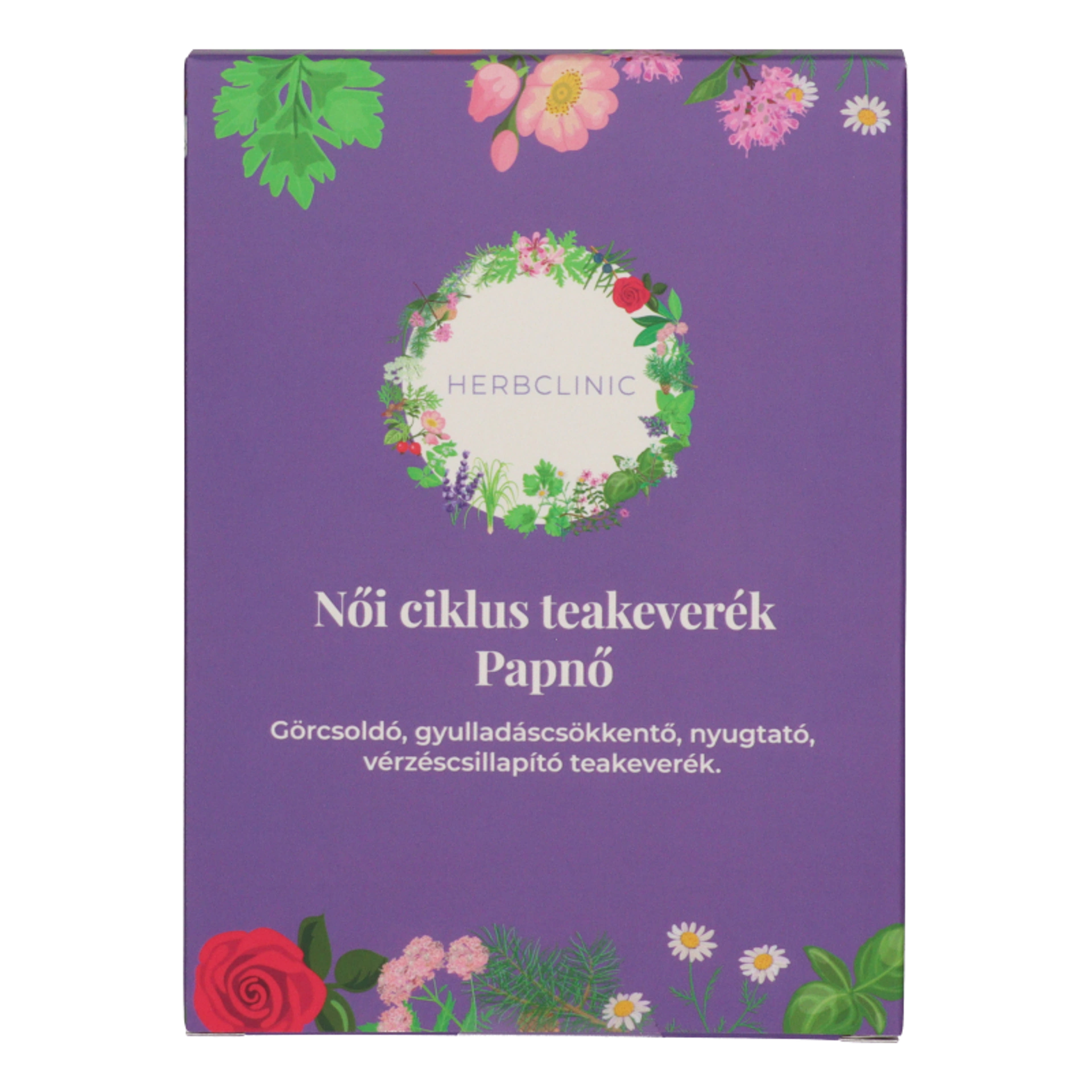 HerbClinic papnő-női ciklus teakeverék - 50 g-1