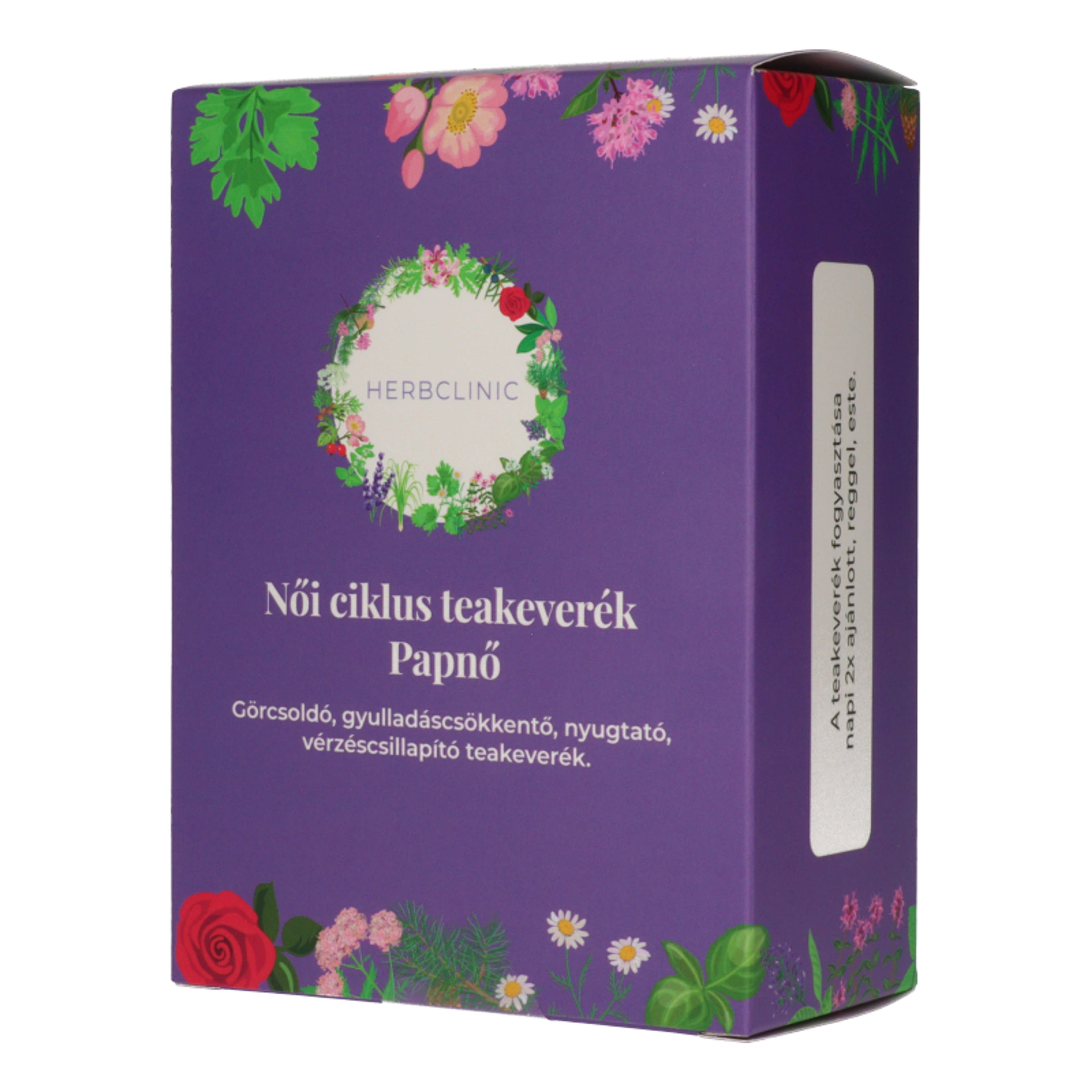 HerbClinic papnő-női ciklus teakeverék - 50 g-2