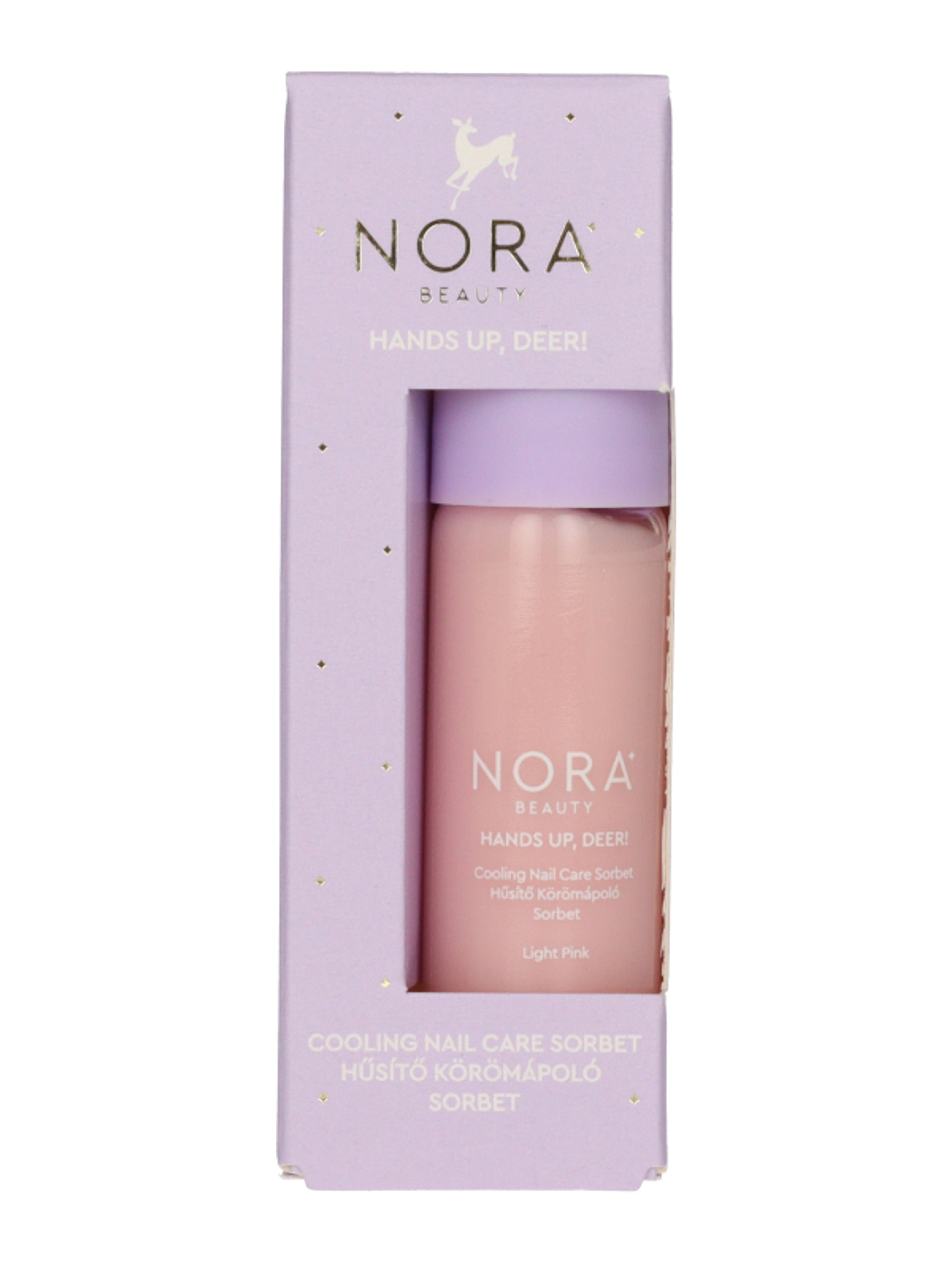 Nora Beauty Sobret Light Pink hűsítő körömápoló - 1 db