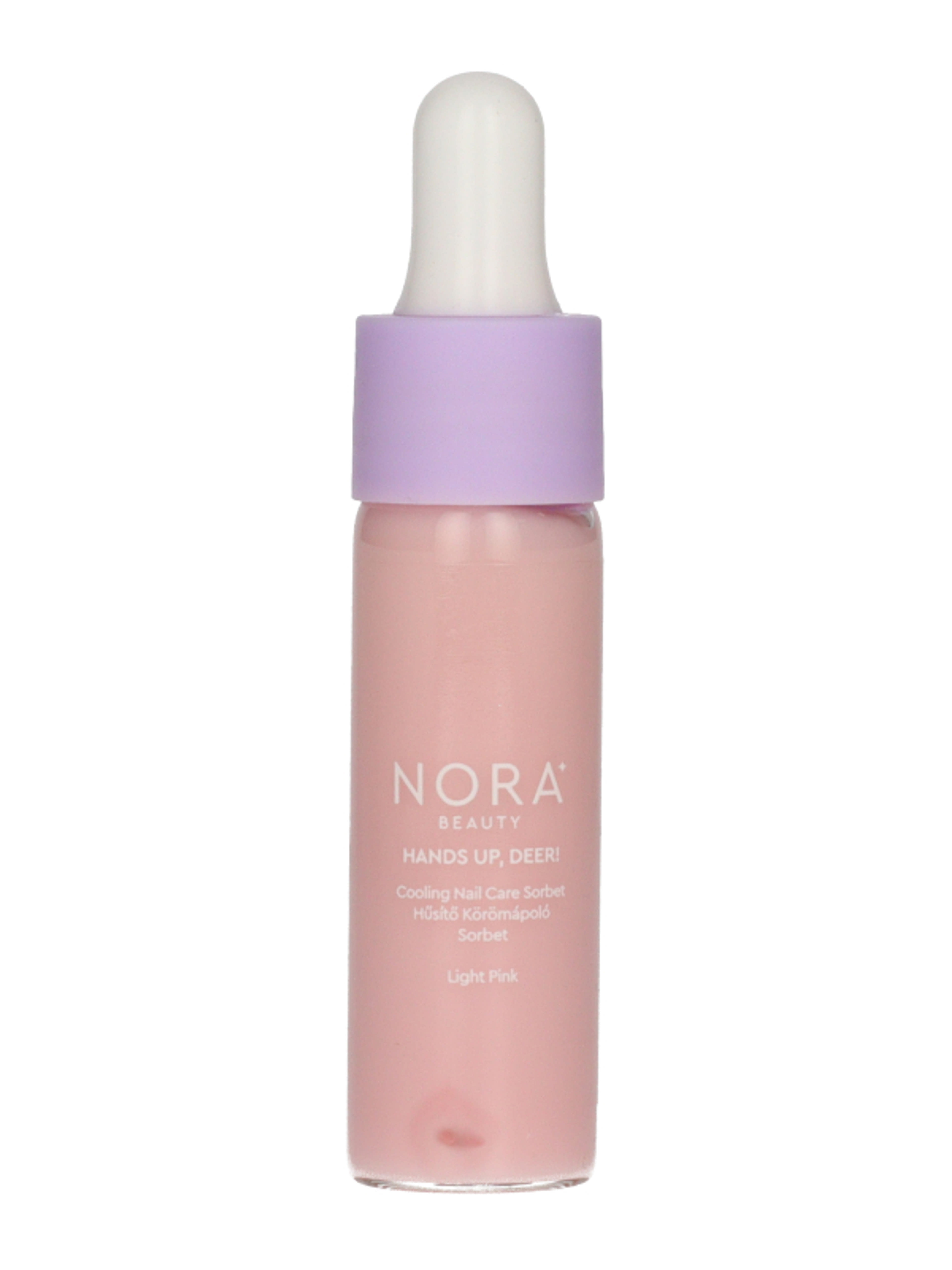 Nora Beauty Sobret Light Pink hűsítő körömápoló - 1 db-3