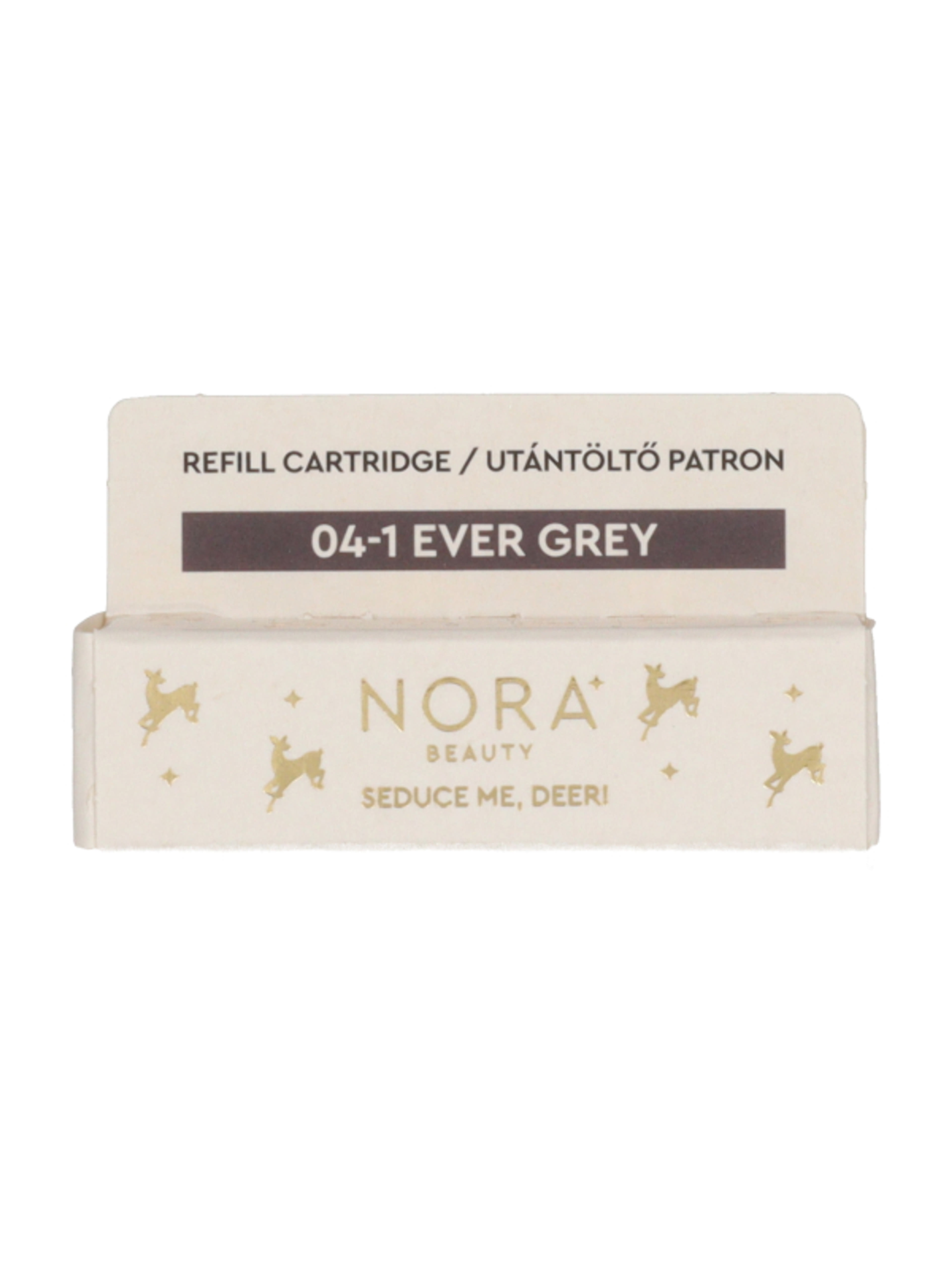 Nora Beauty szemhéjpúder applikátor utántöltő /04-1 ever gray - 1 db