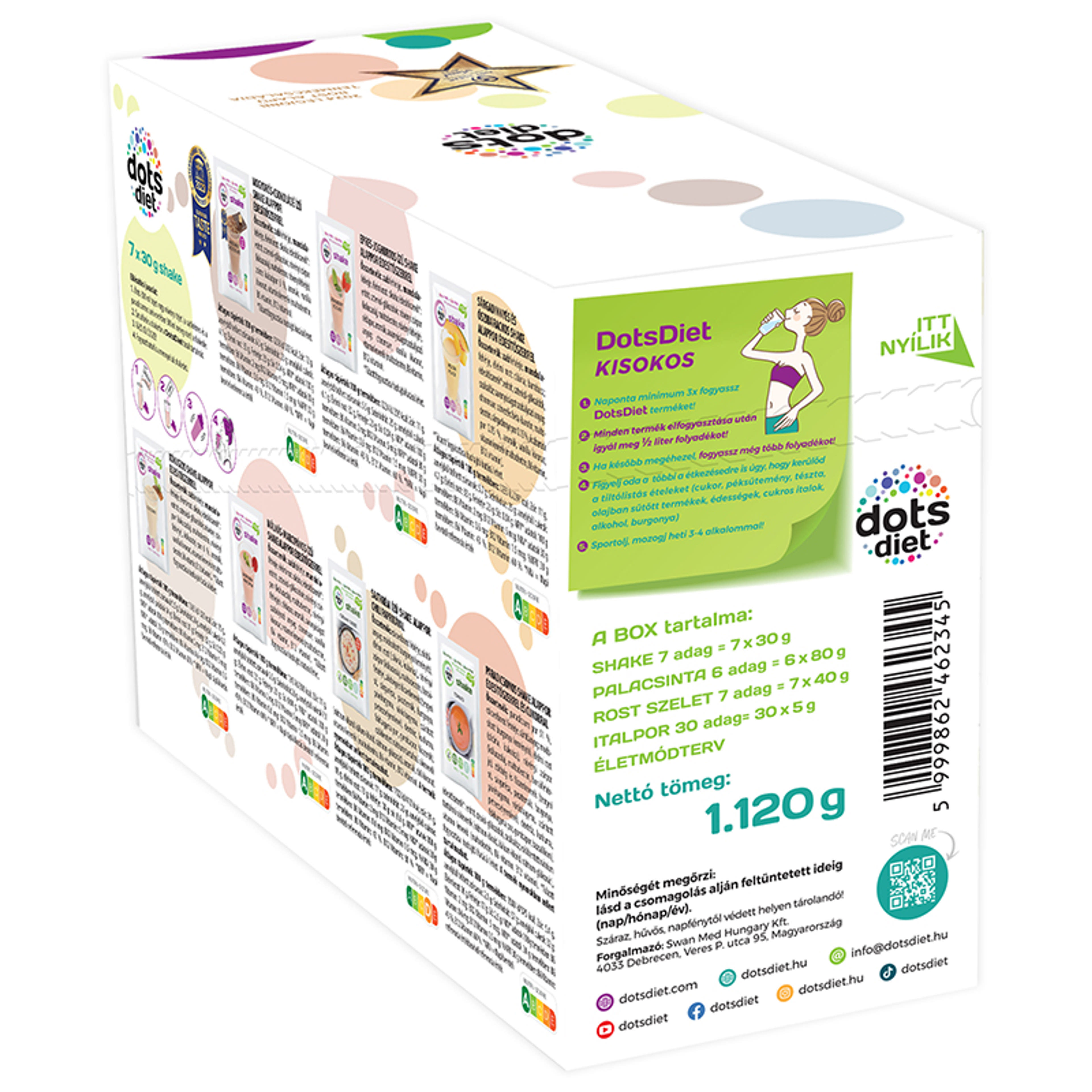 DotsDiet 1 hetes diétát támogató boksz - 1120 g-5