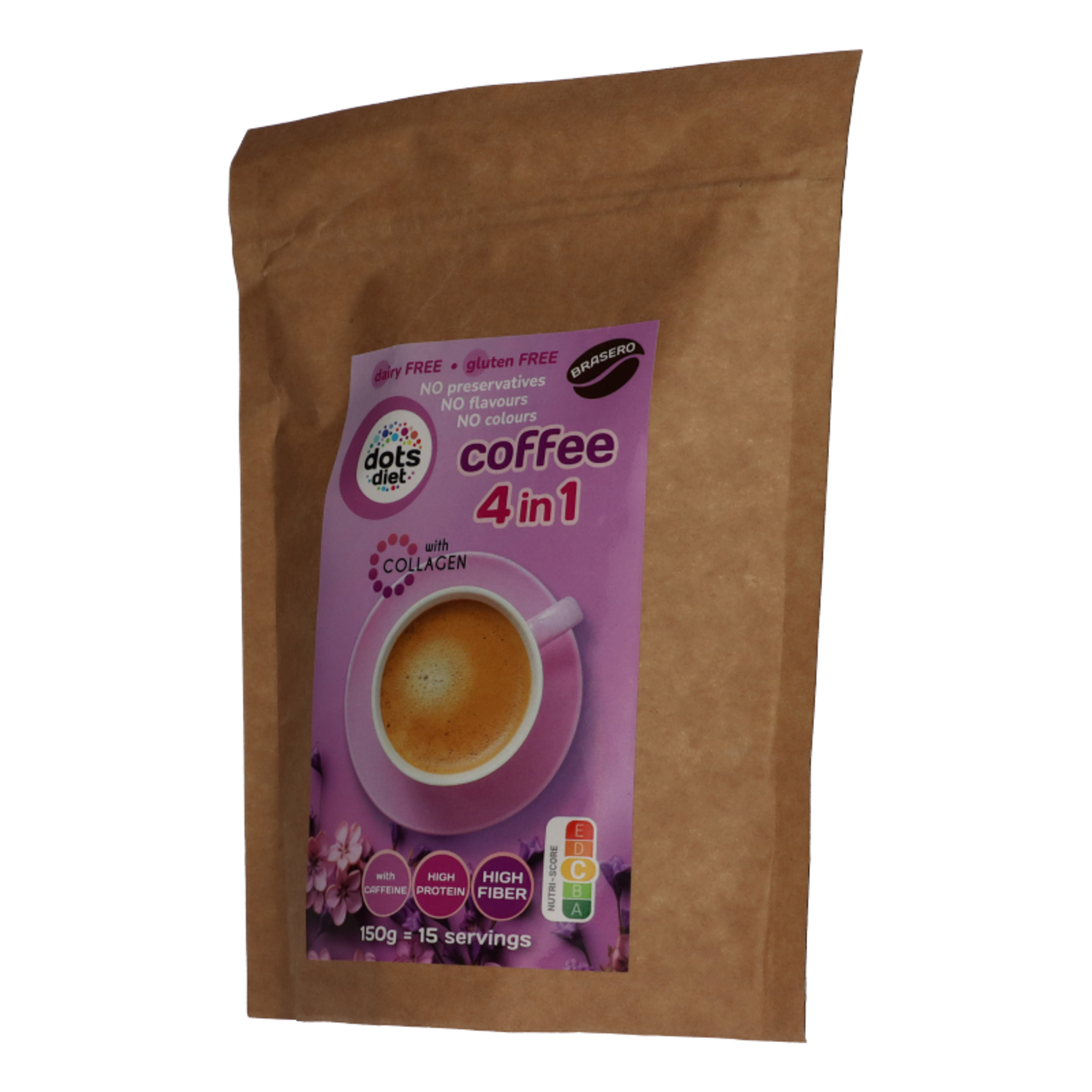 DotsDiet 4:1 kollagénes kávé - 150 g-2
