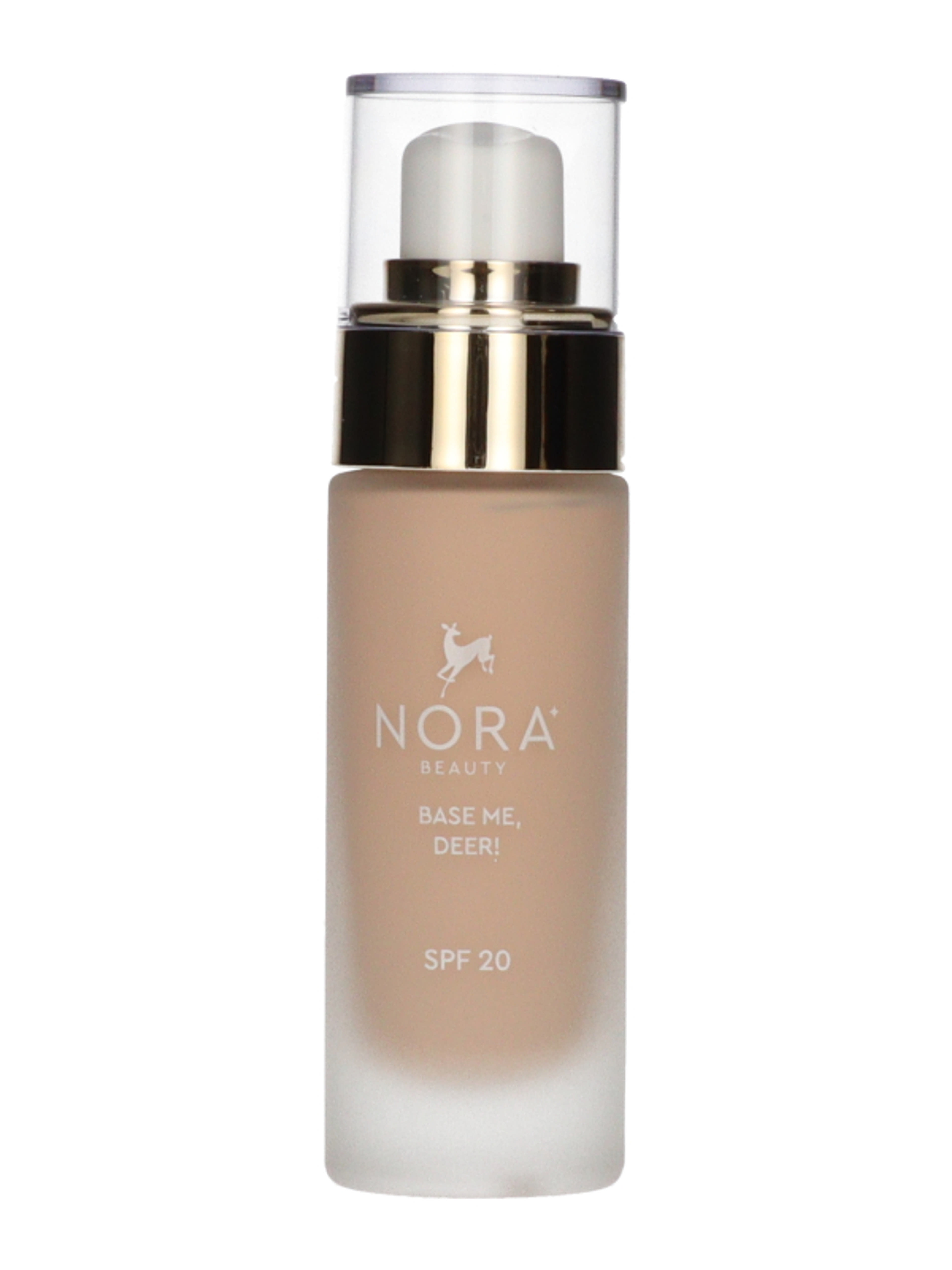 NoraBeauty alapozó fluid /01 Light Ivory - 1 db-4