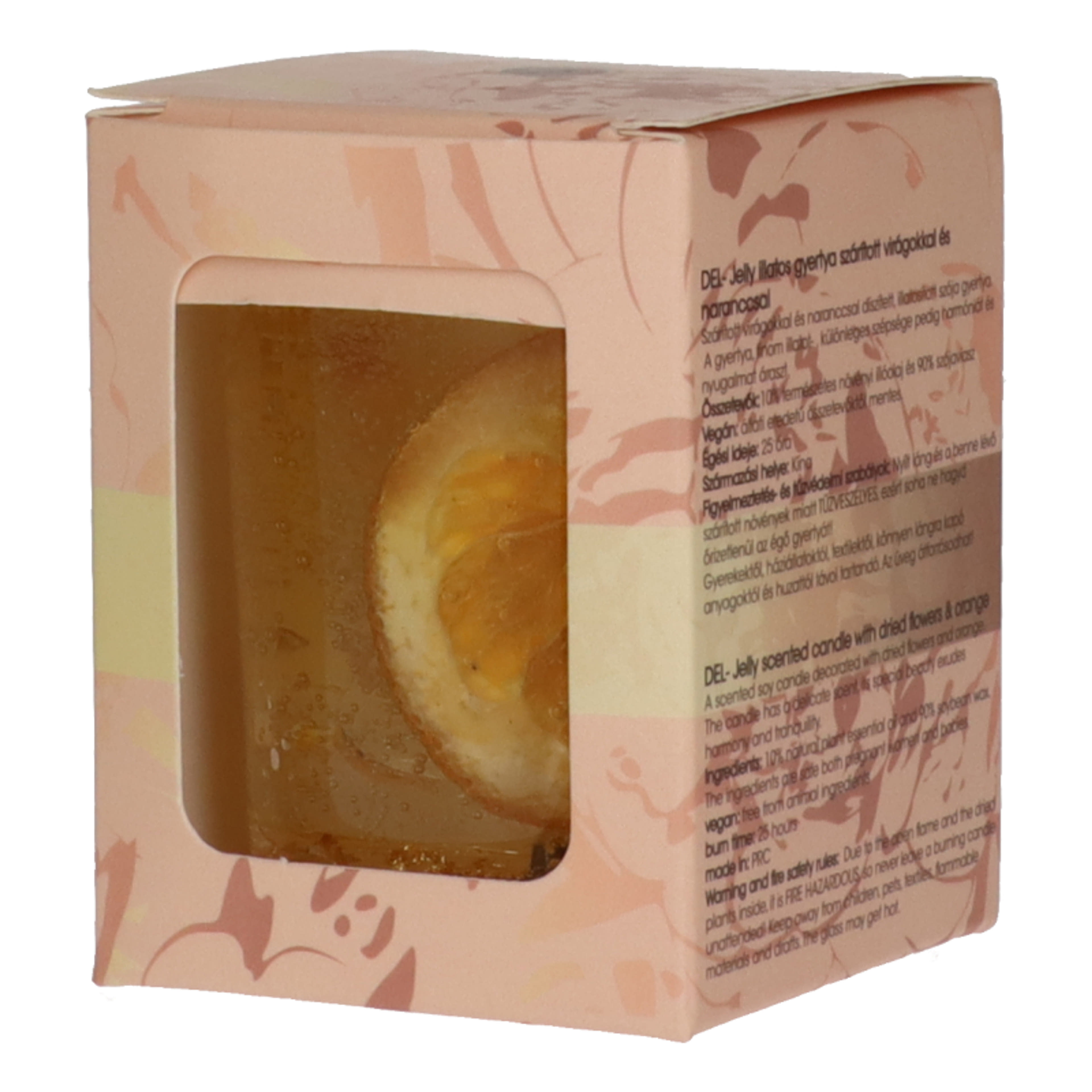 Delighting zselés illatgyertya szárított virágokkal - 180 g-2