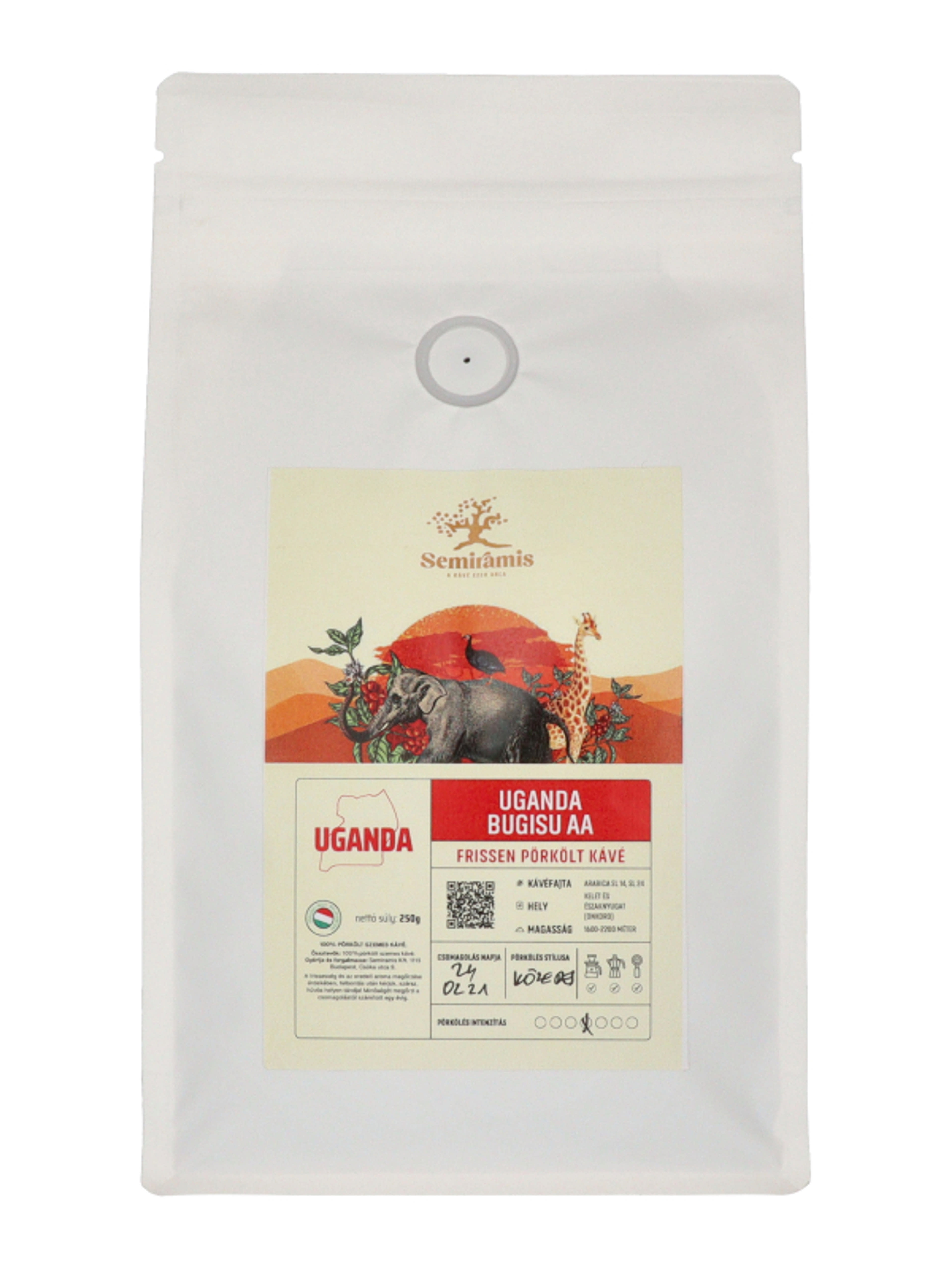 Semiramis Uganda Bugiso szemes kávé - 250 g