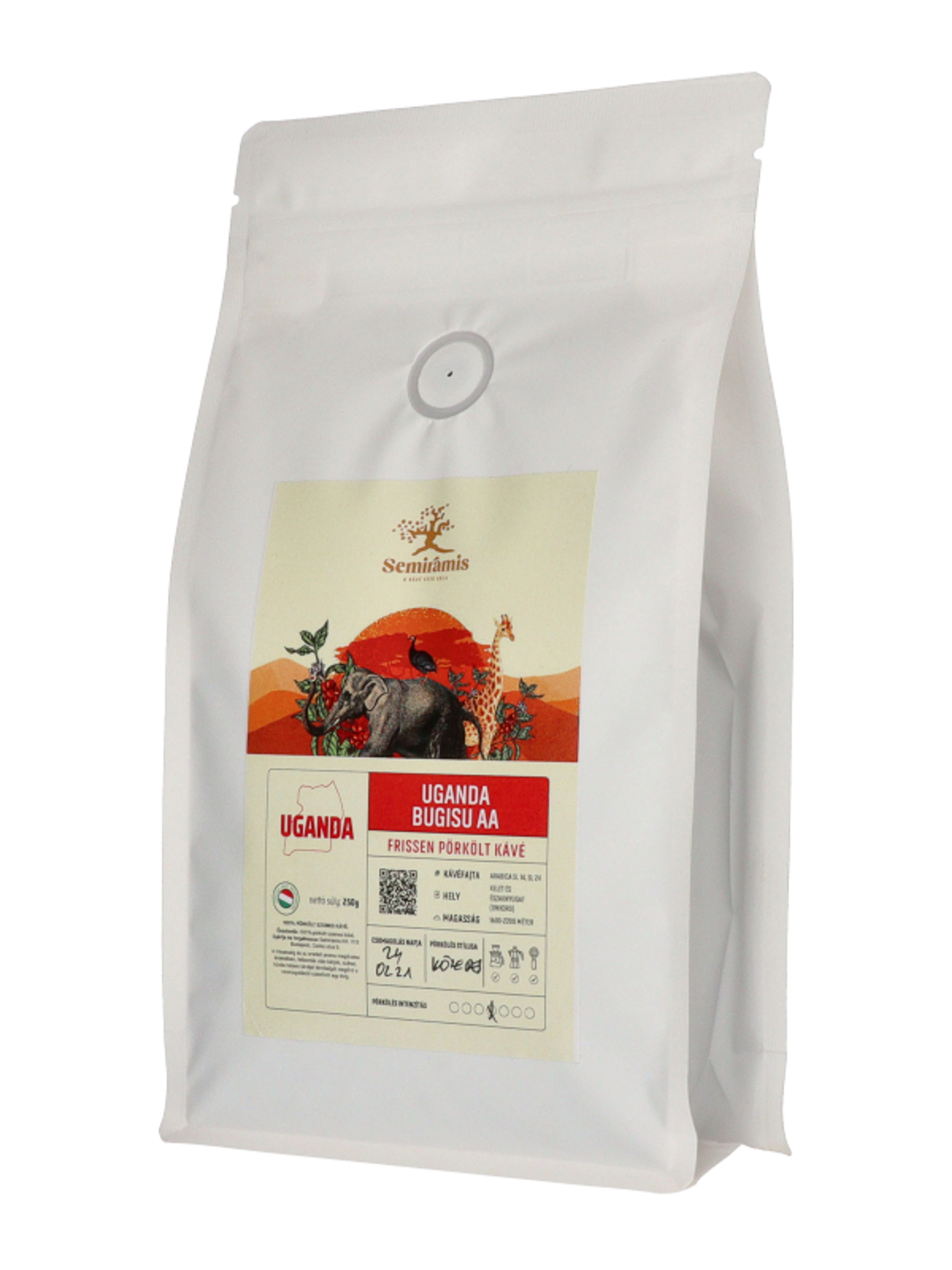 Semiramis Uganda Bugiso szemes kávé - 250 g-2